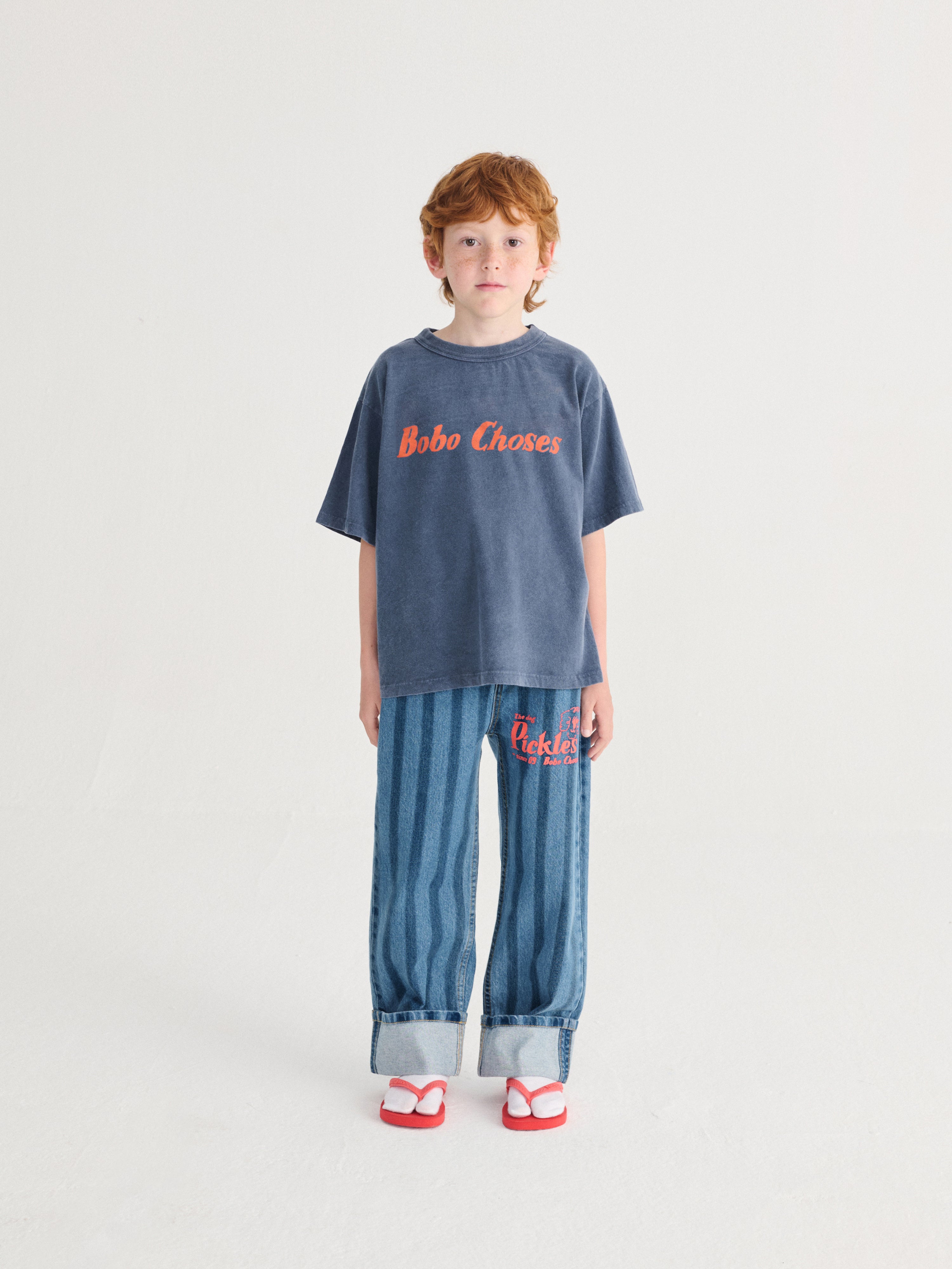 Bobo Choses T-shirt Navy - BIG & BELG
