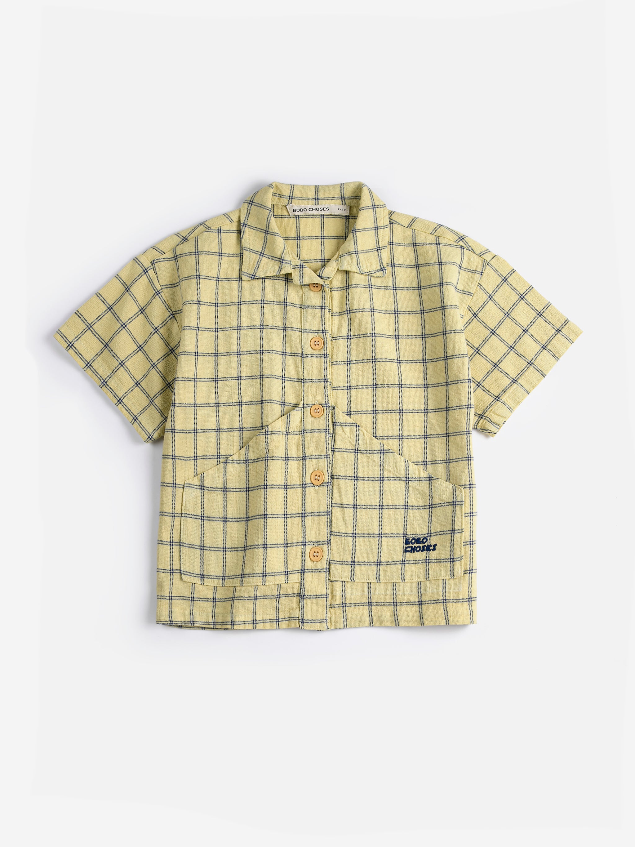 Spicy Window Pane woven shirt - BIG & BELG