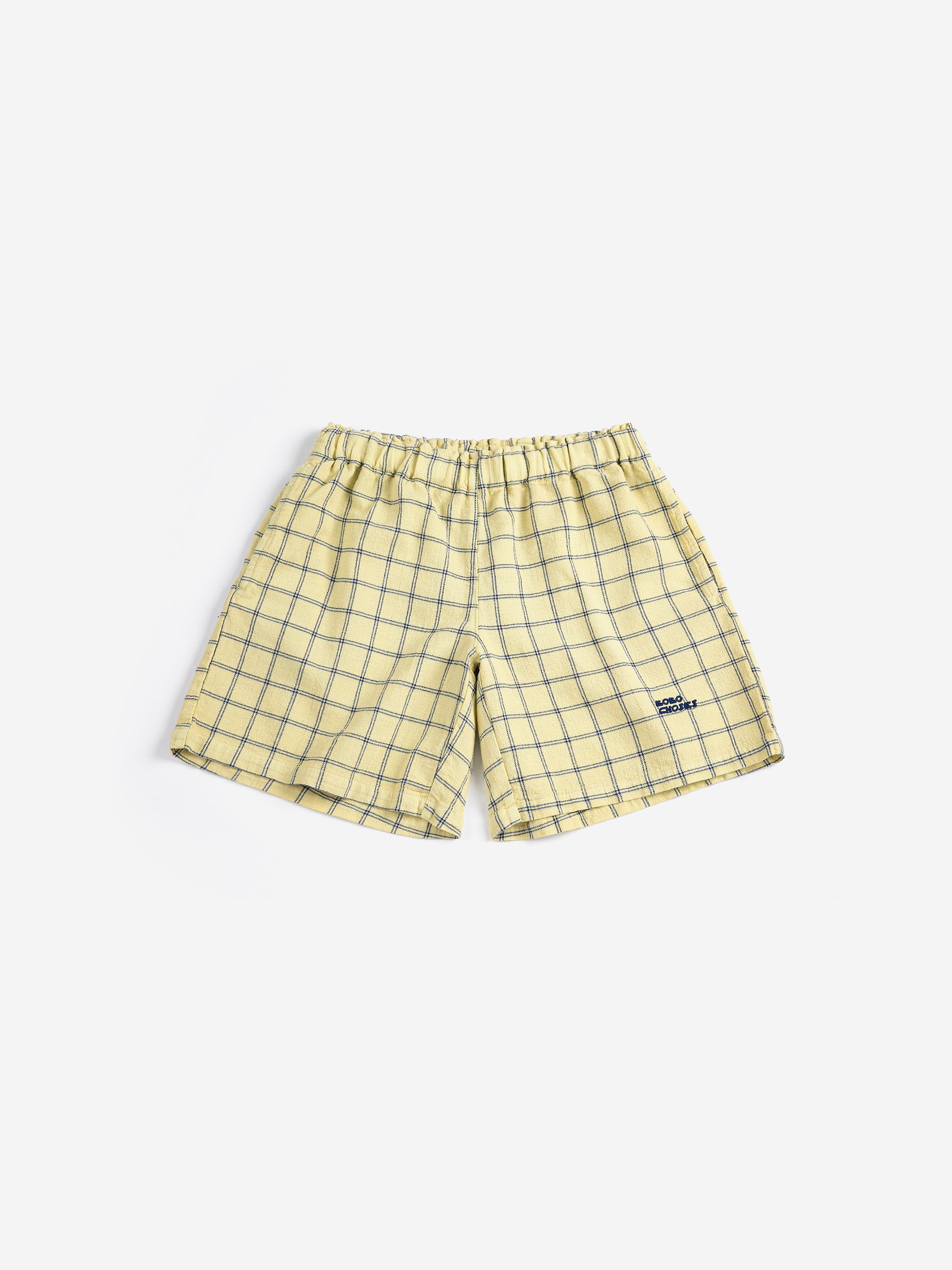 Spicy Window Pane woven bermuda shorts - BIG & BELG