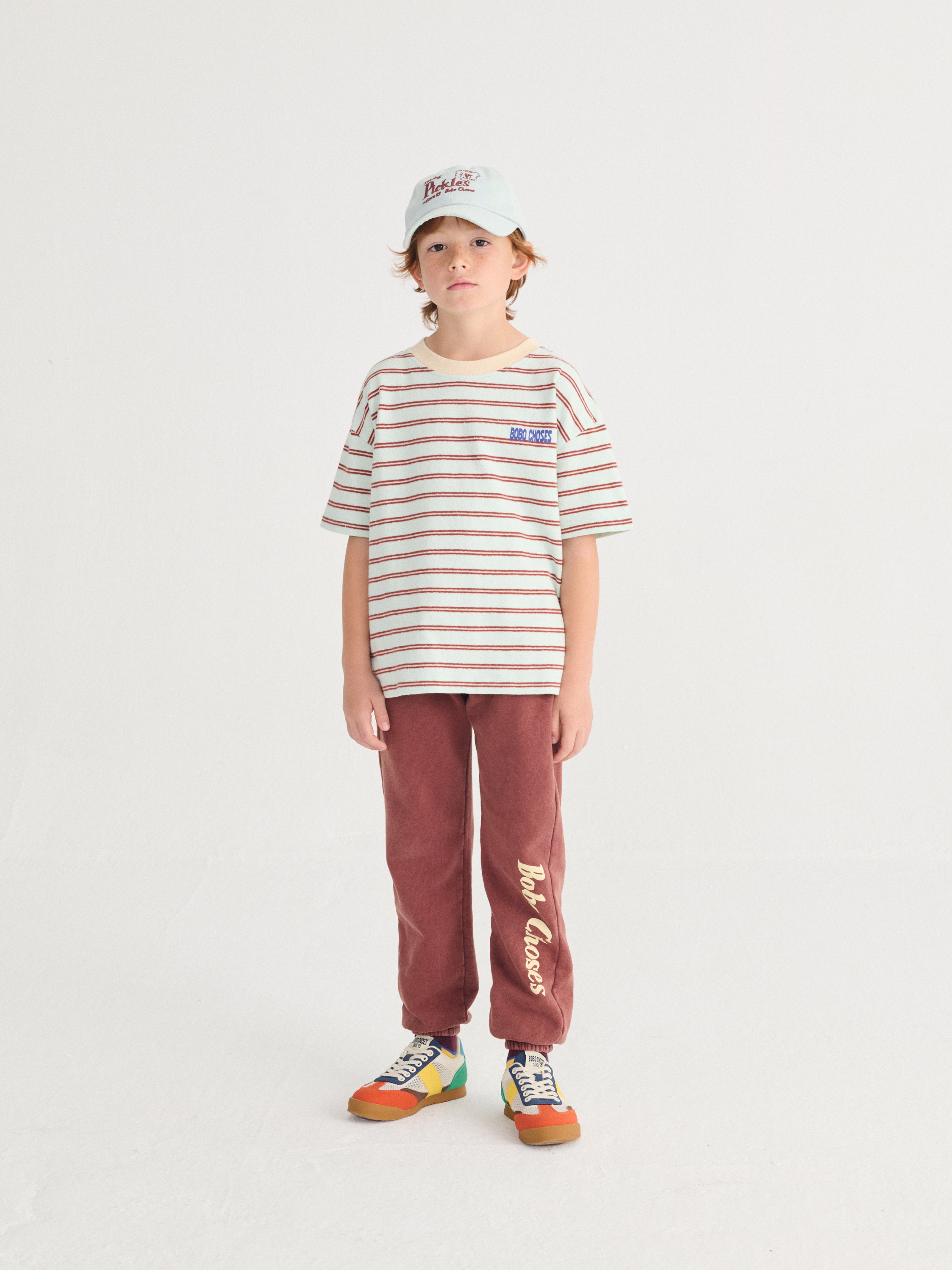 Bobo Choses jogging pants brown - BIG & BELG