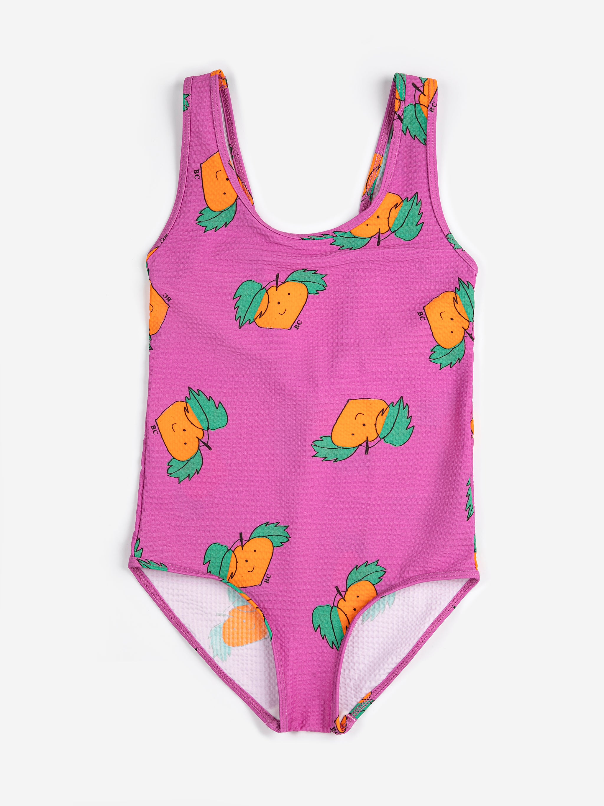 Tangerine all over swimsuit - BIG & BELG