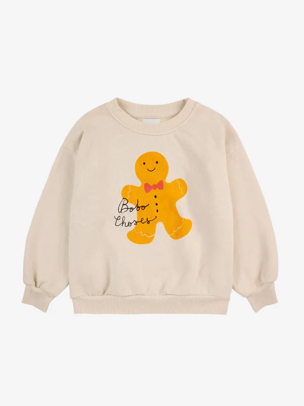 Baby Gingerbread sweatshirt - BIG & BELG