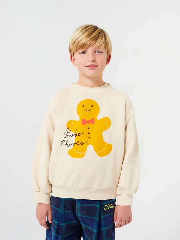 Baby Gingerbread sweatshirt - BIG & BELG