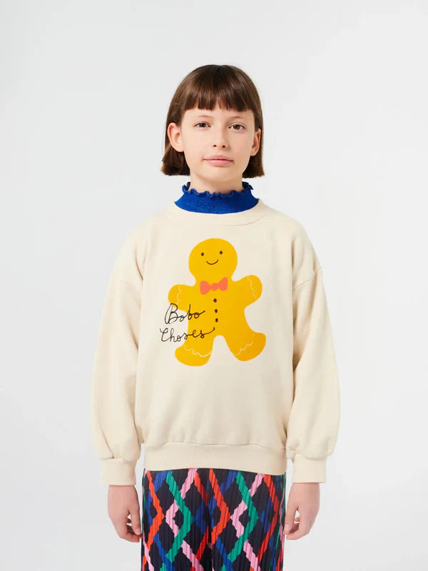 Baby Gingerbread sweatshirt - BIG & BELG