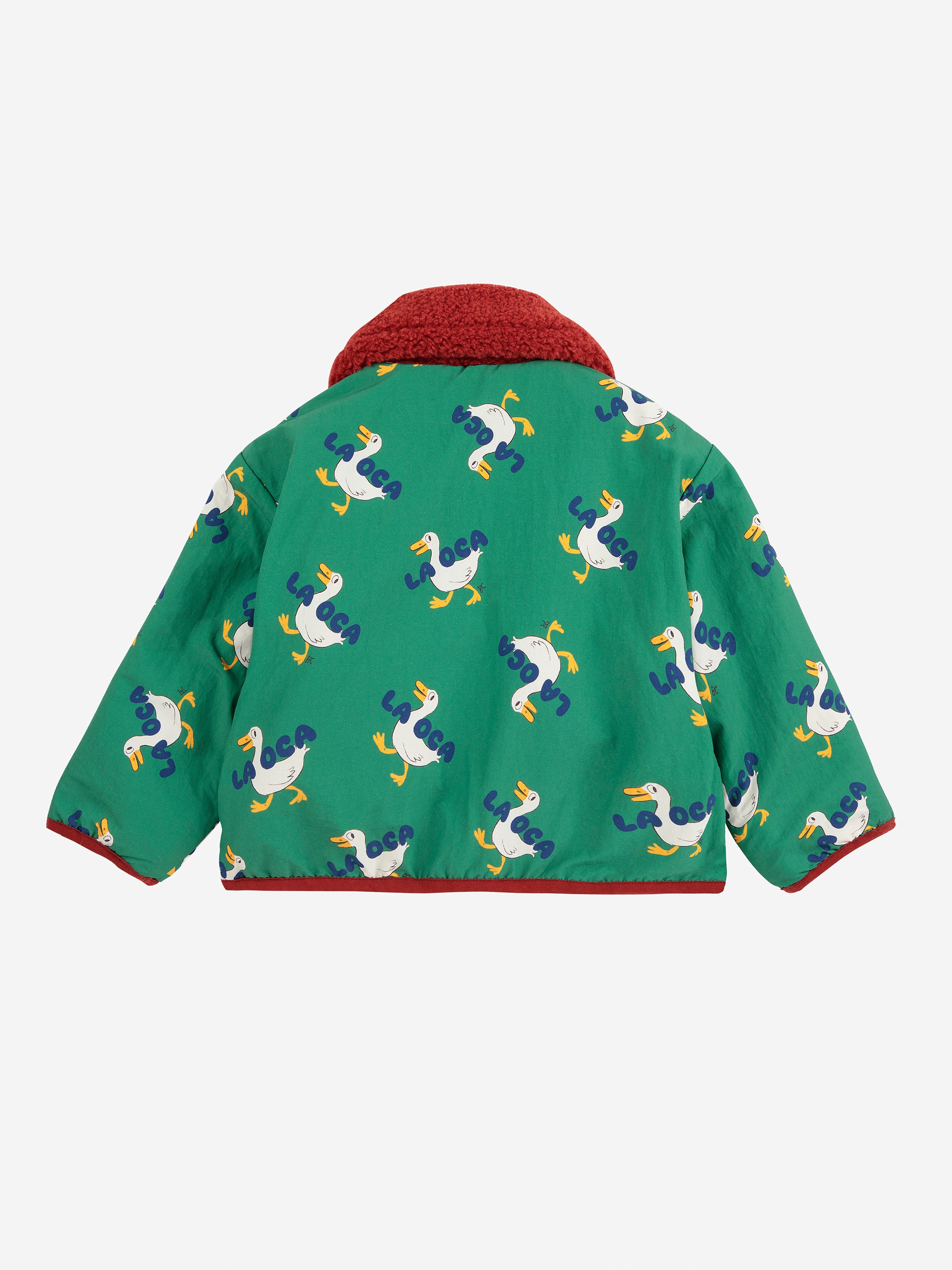 La Oca all over reversible sheepskin jacket - BIG & BELG