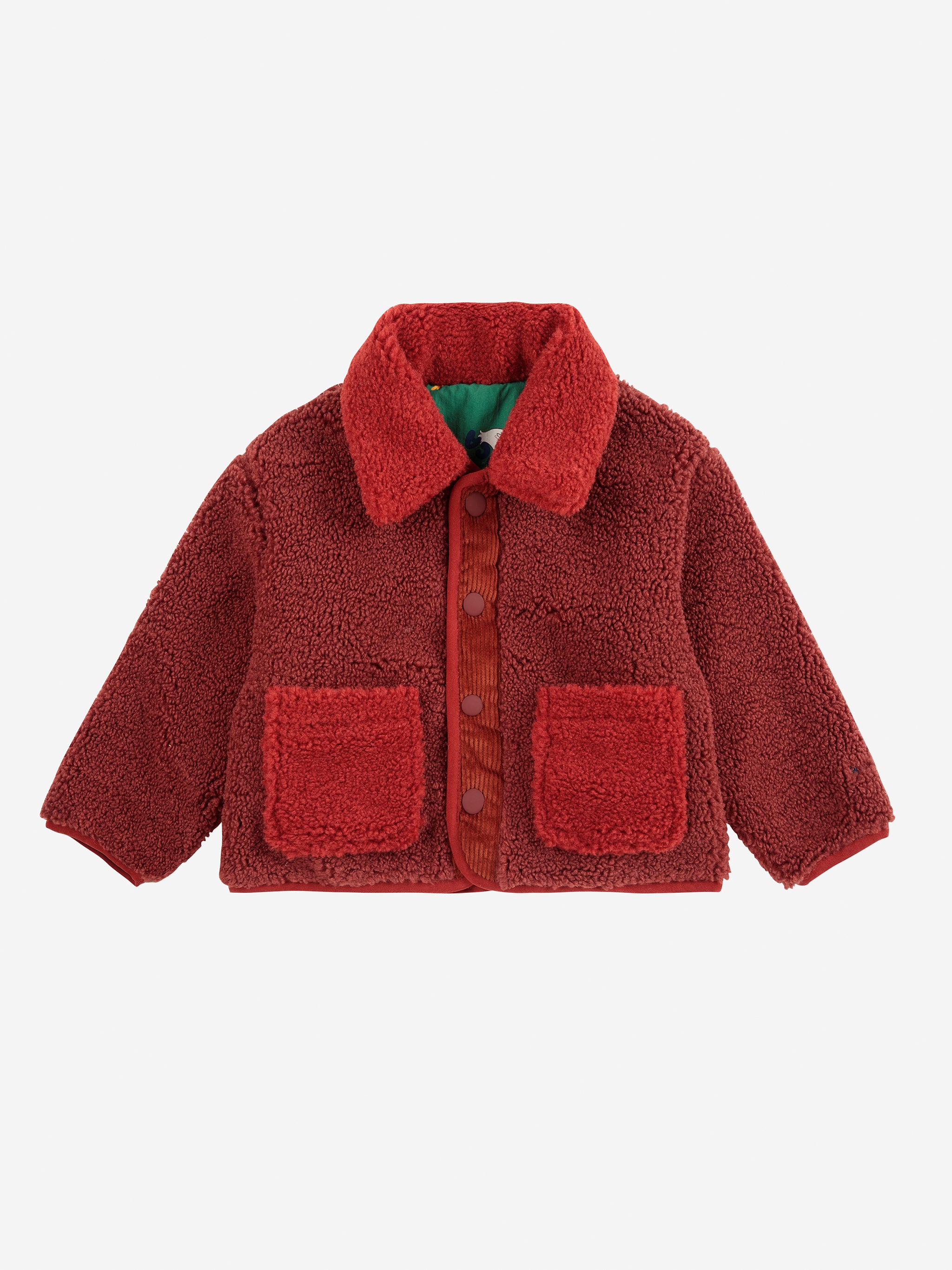 La Oca all over reversible sheepskin jacket - BIG & BELG