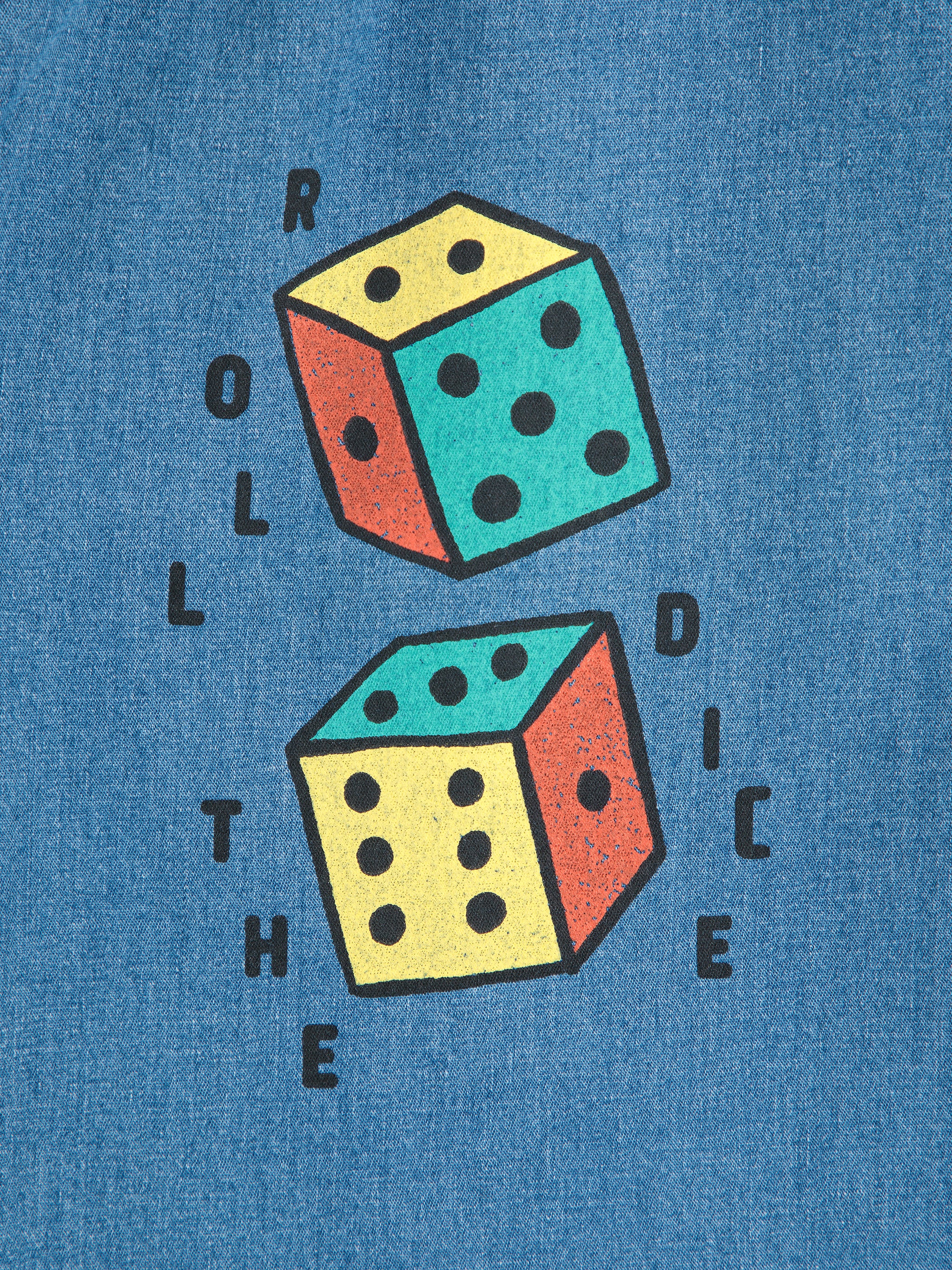Roll the dice light denim pants - BIG & BELG