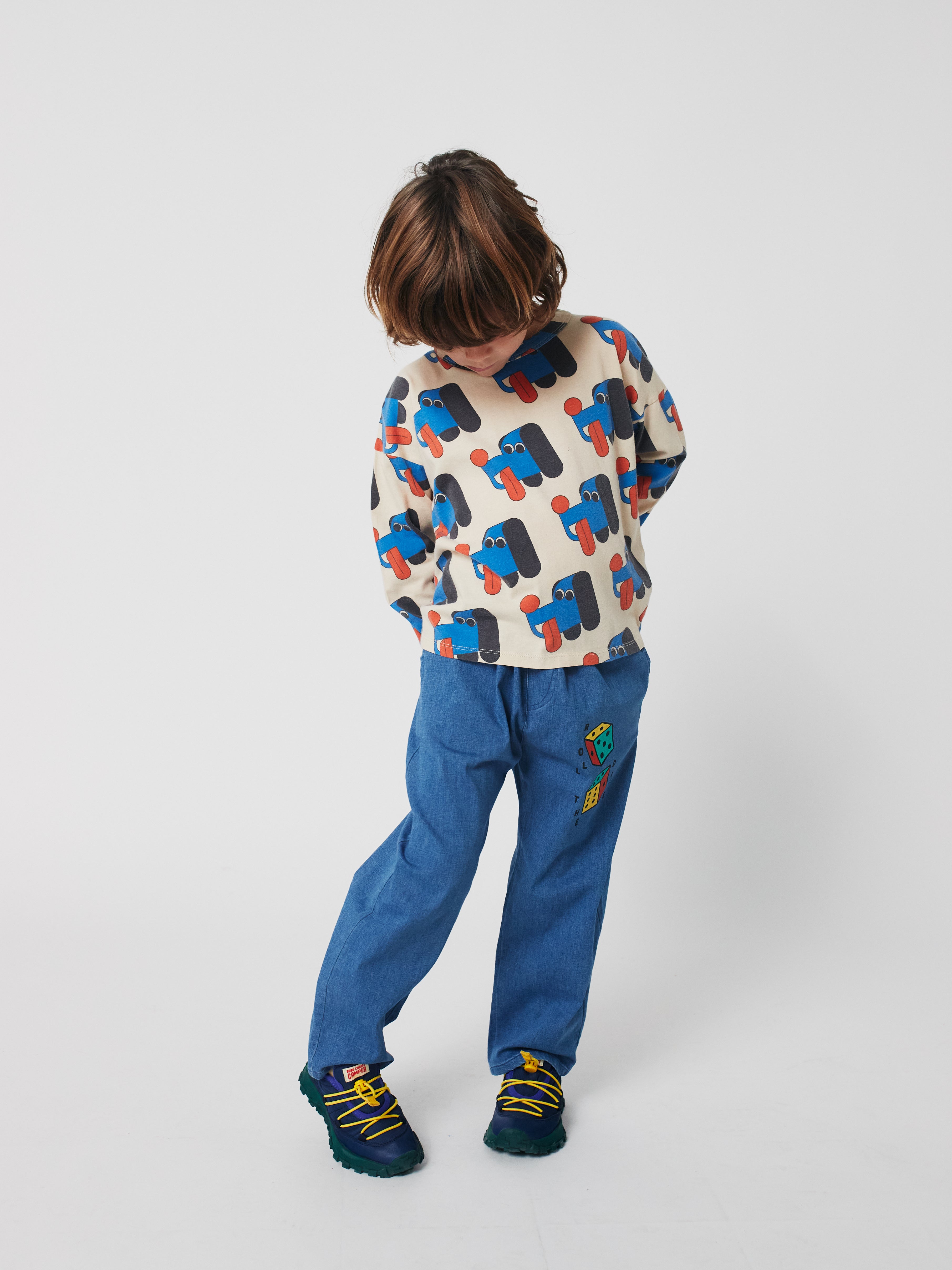 Roll the dice light denim pants - BIG & BELG