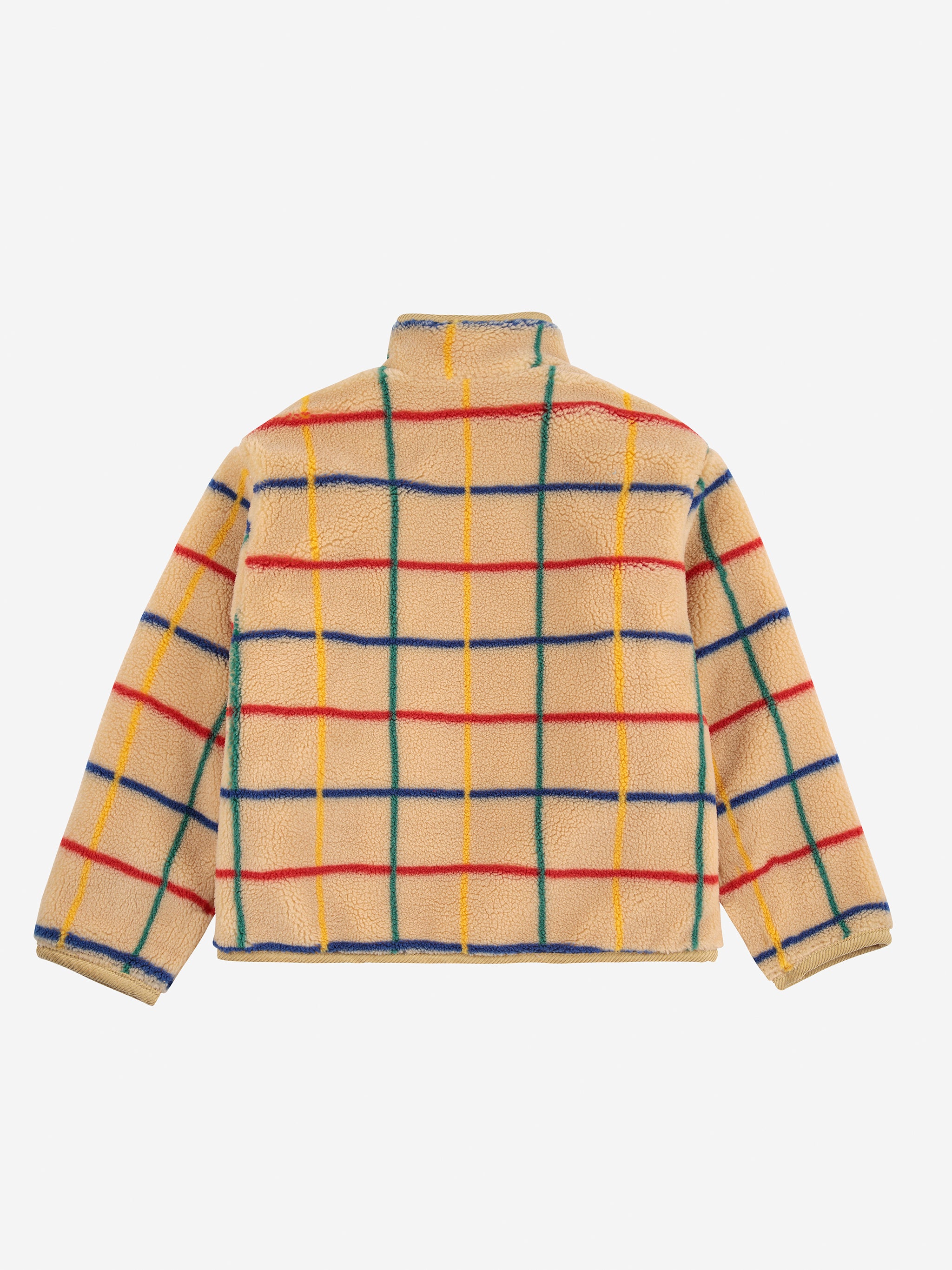 Color stripes sheepskin jacket - BIG & BELG
