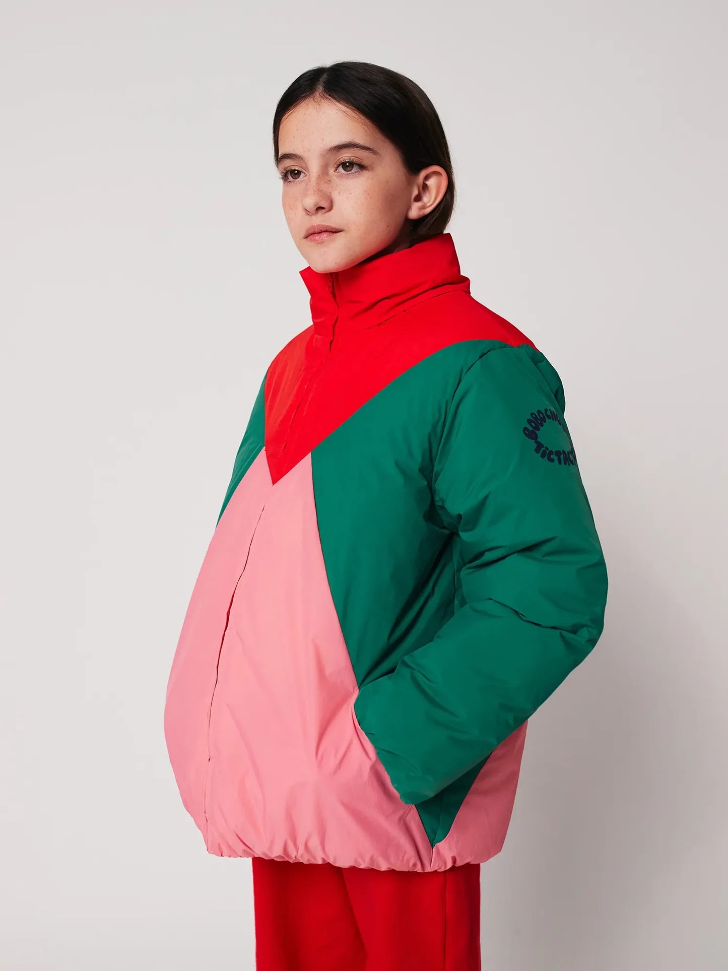 Tic Tac Toe color block anorak - BIG & BELG