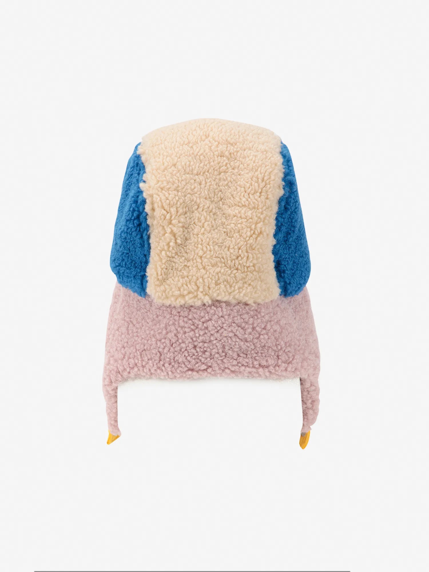 Bobo Choses color block sheepskin chapka