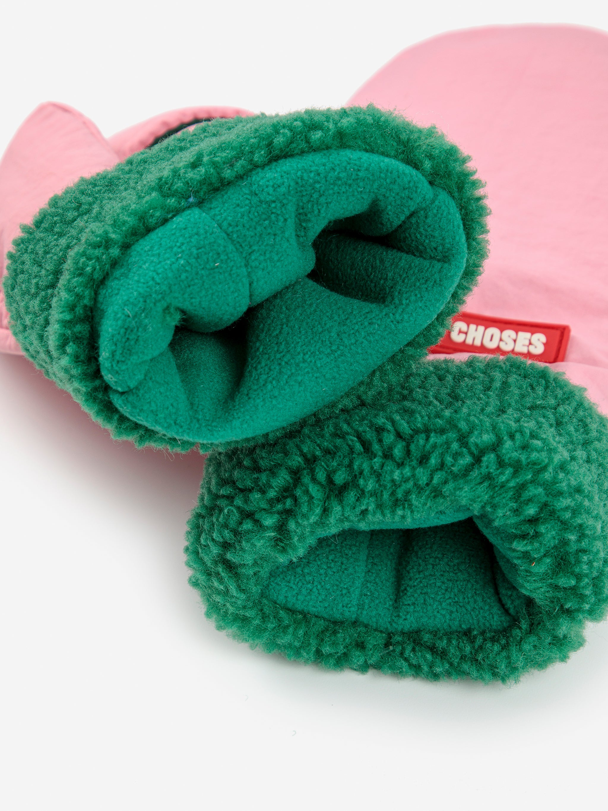 Bobo Choses bicolor mittens - BIG & BELG