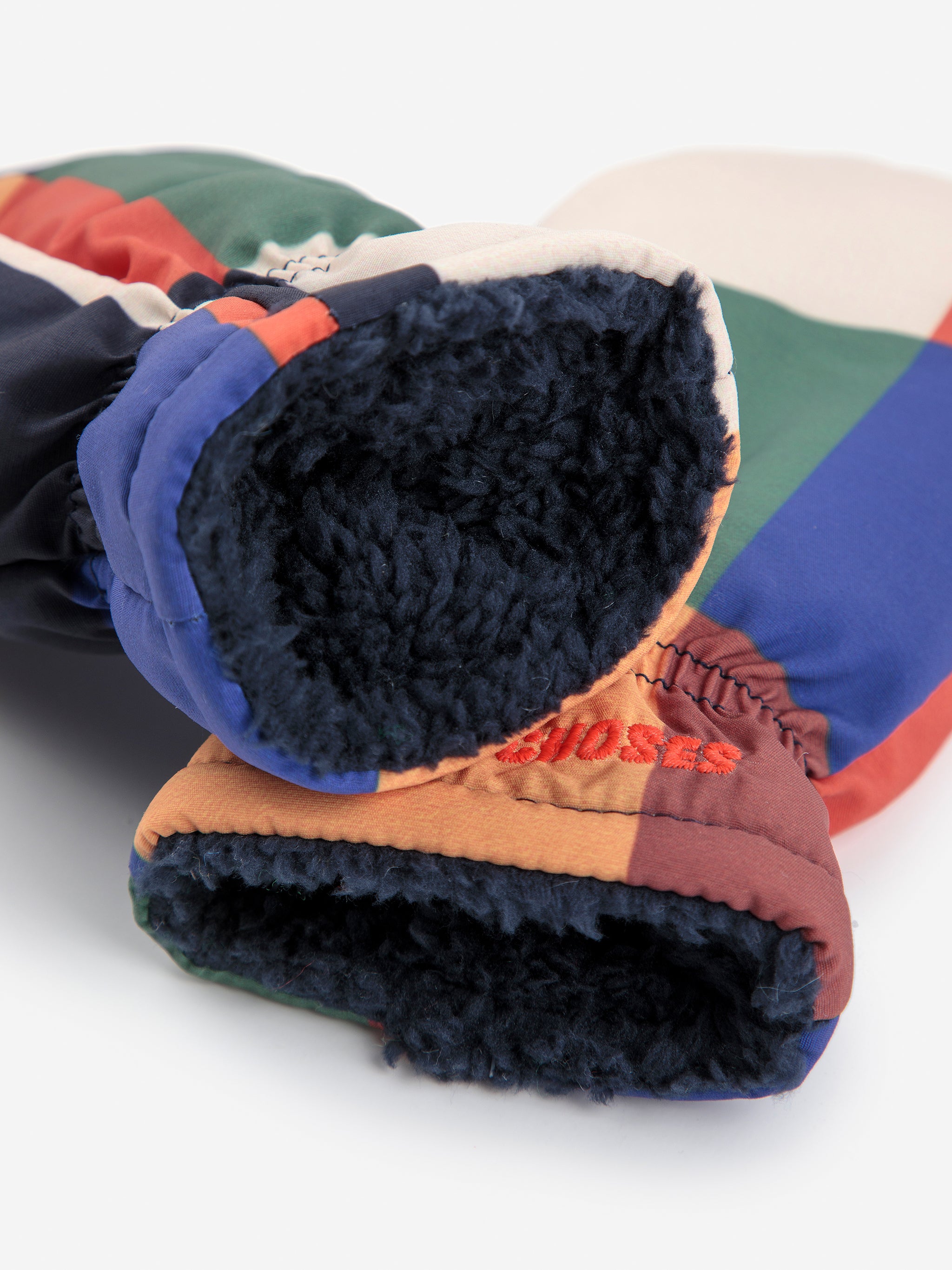 Multicolor Tiles mittens - BIG & BELG