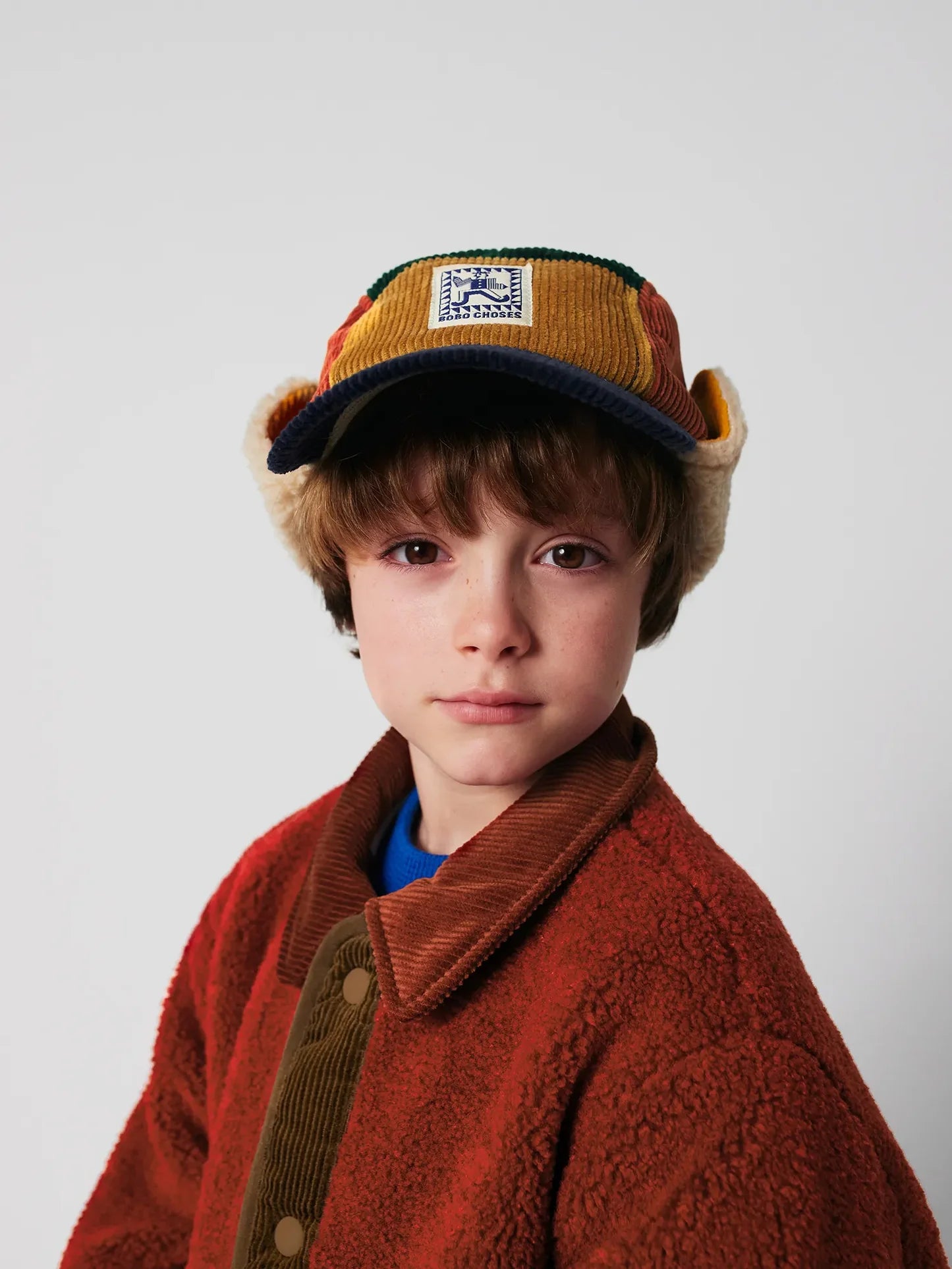 Mr Pencil corduroy winter cap - BIG & BELG