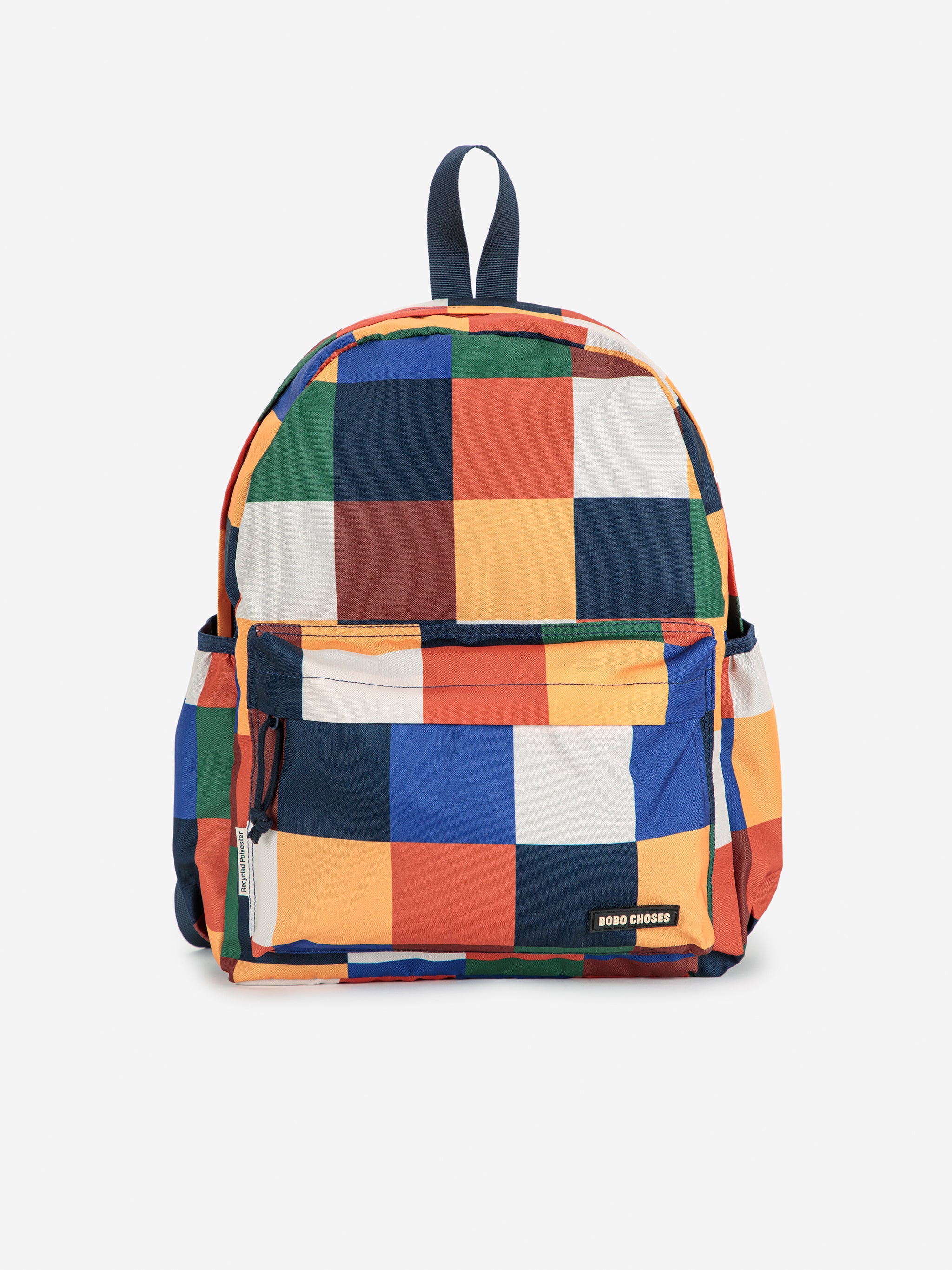 Multicolor Tiles school bag - BIG & BELG