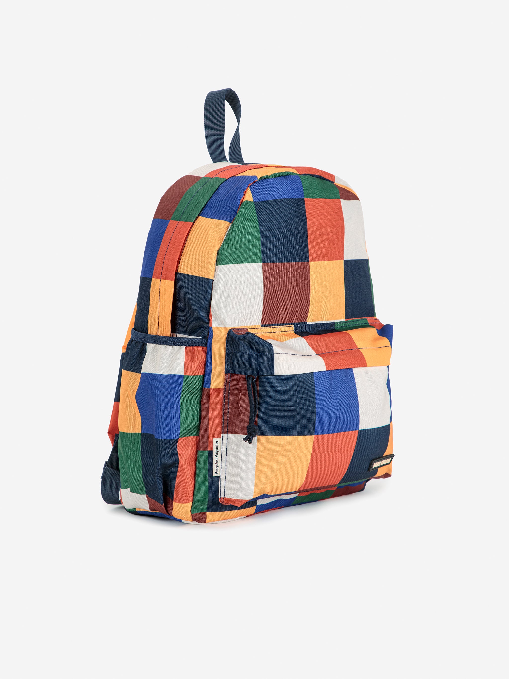 Multicolor Tiles school bag - BIG & BELG