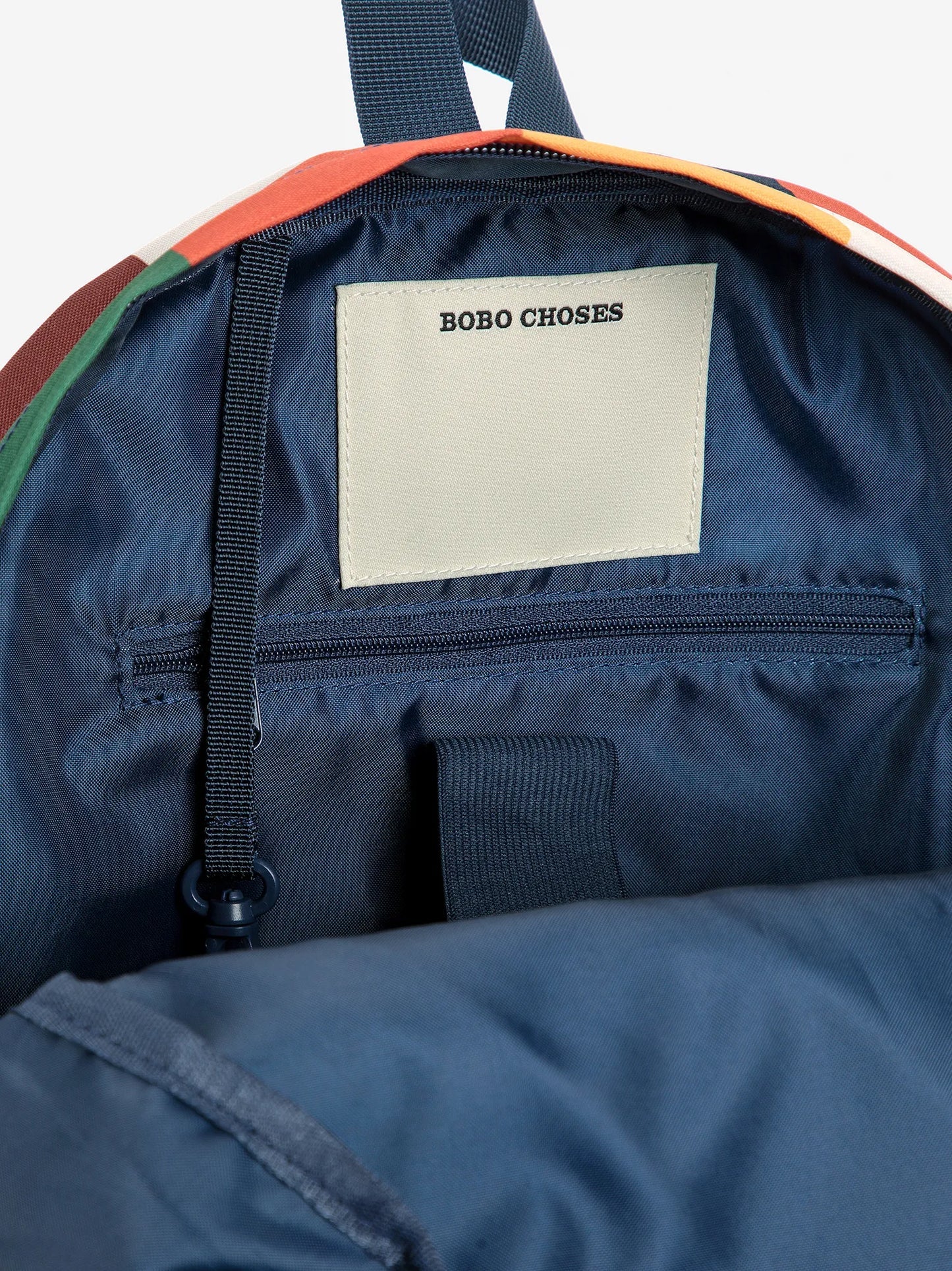 Multicolor Tiles school bag - BIG & BELG