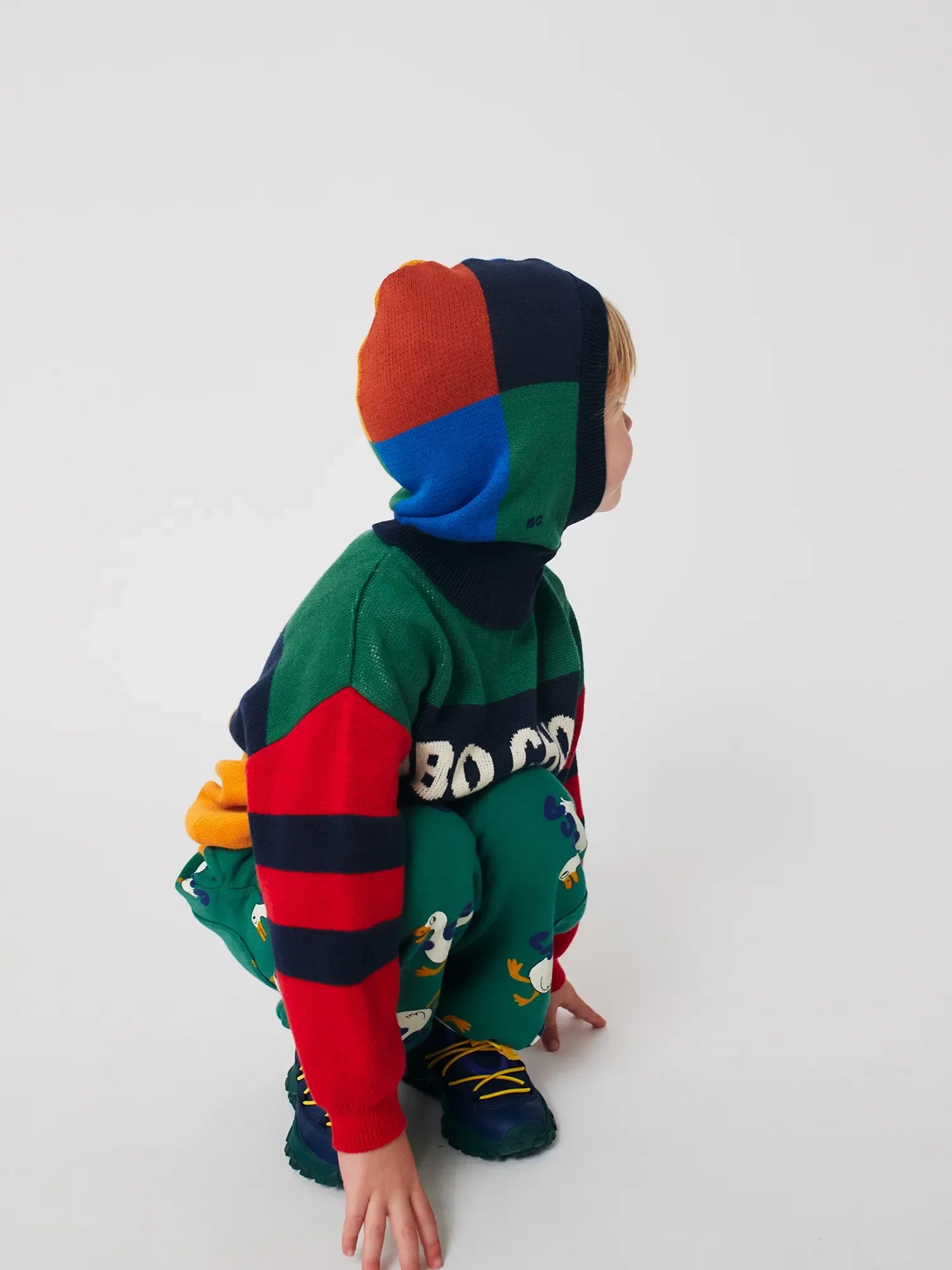 Multicolor Tiles Balaclava