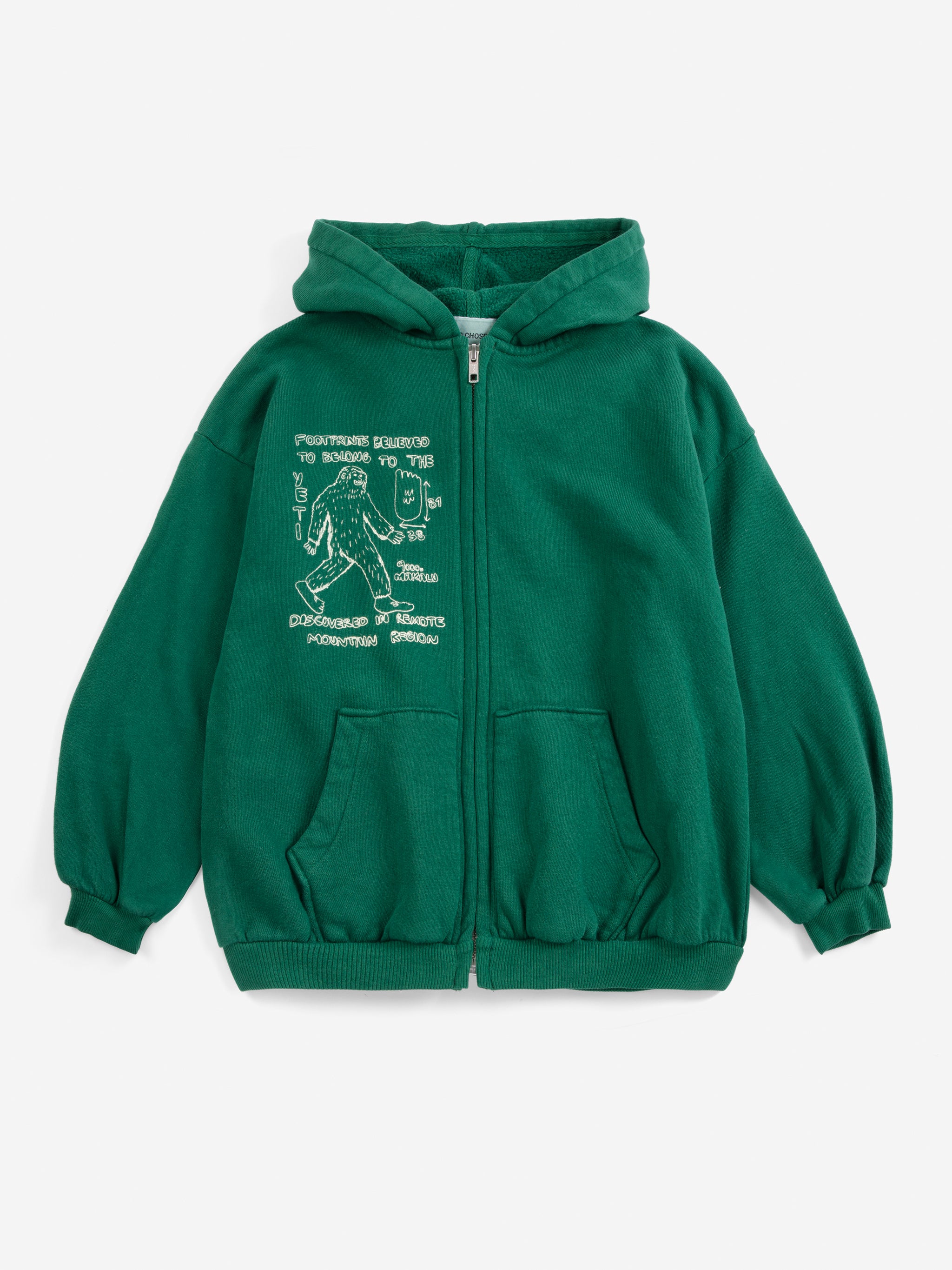 Mr. Footish zipped hoodie