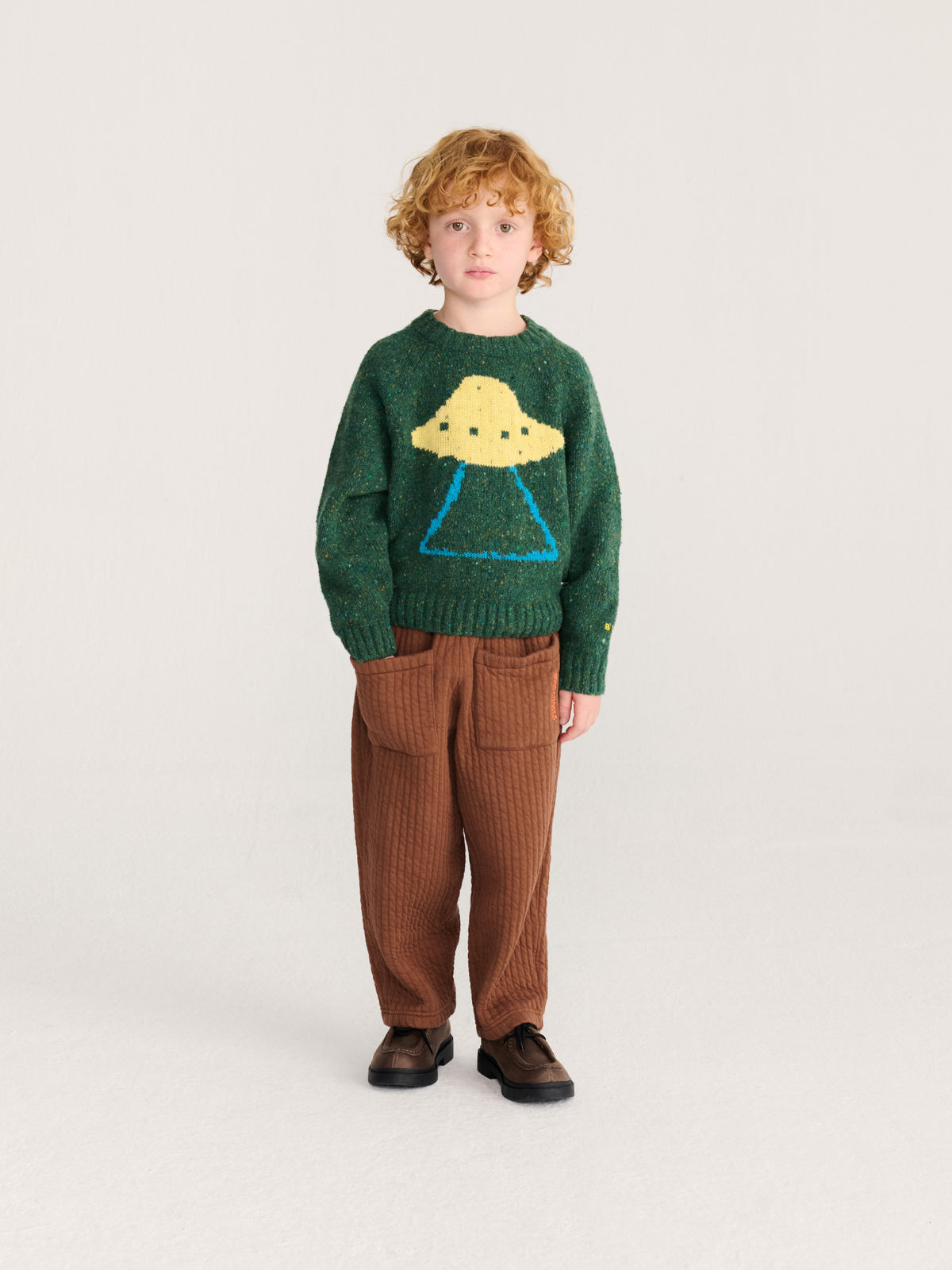 Pixel Abduction jacquard jumper