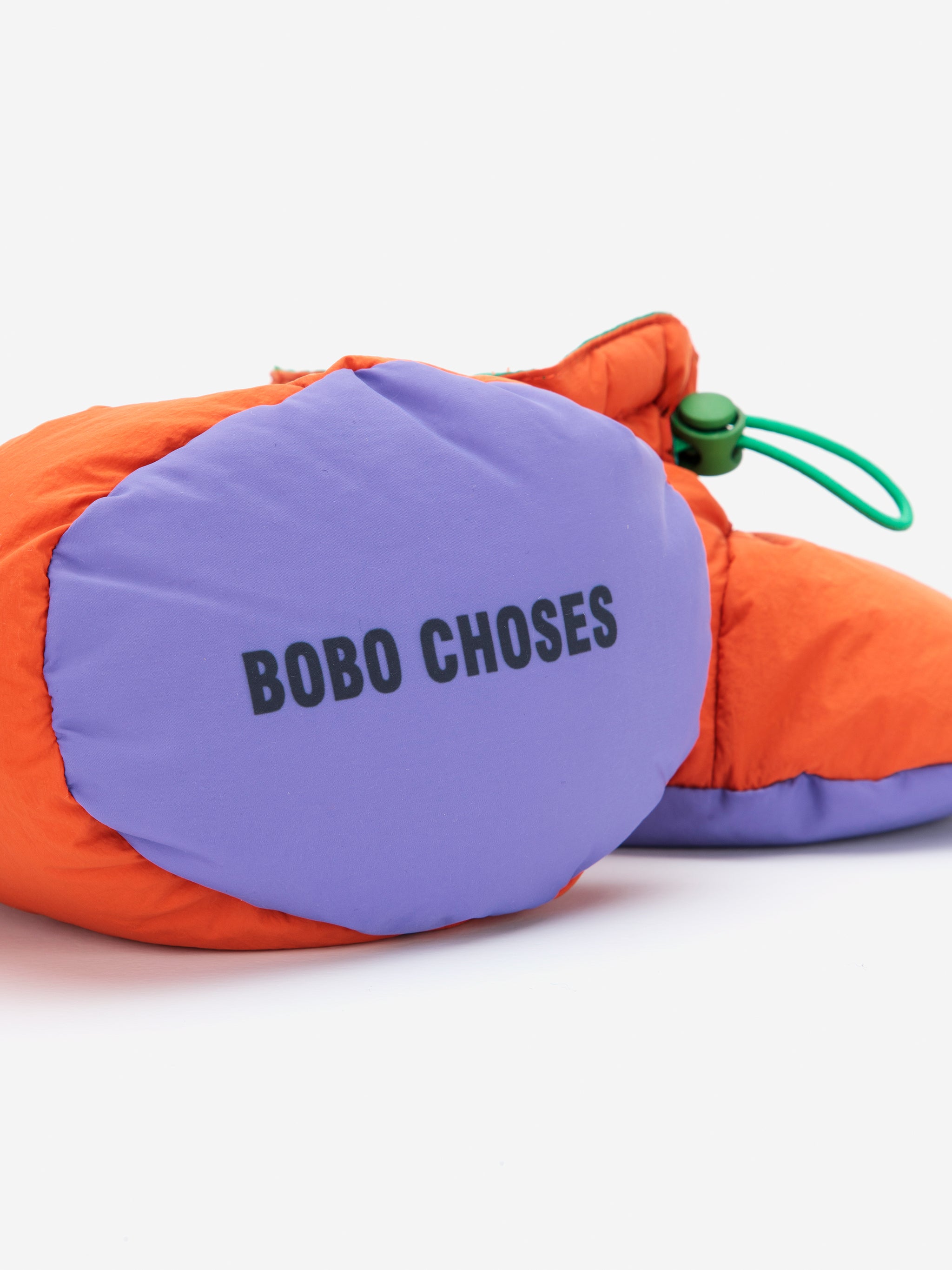 Bobo Choses padded baby booties Red