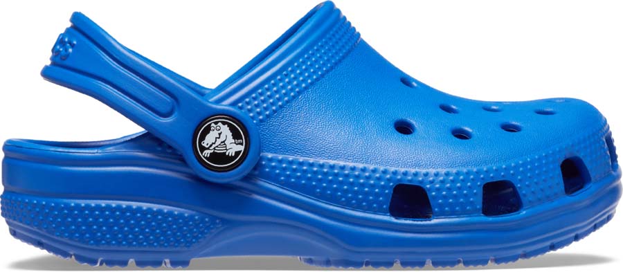 Classic Clog Kids Blue Bolt