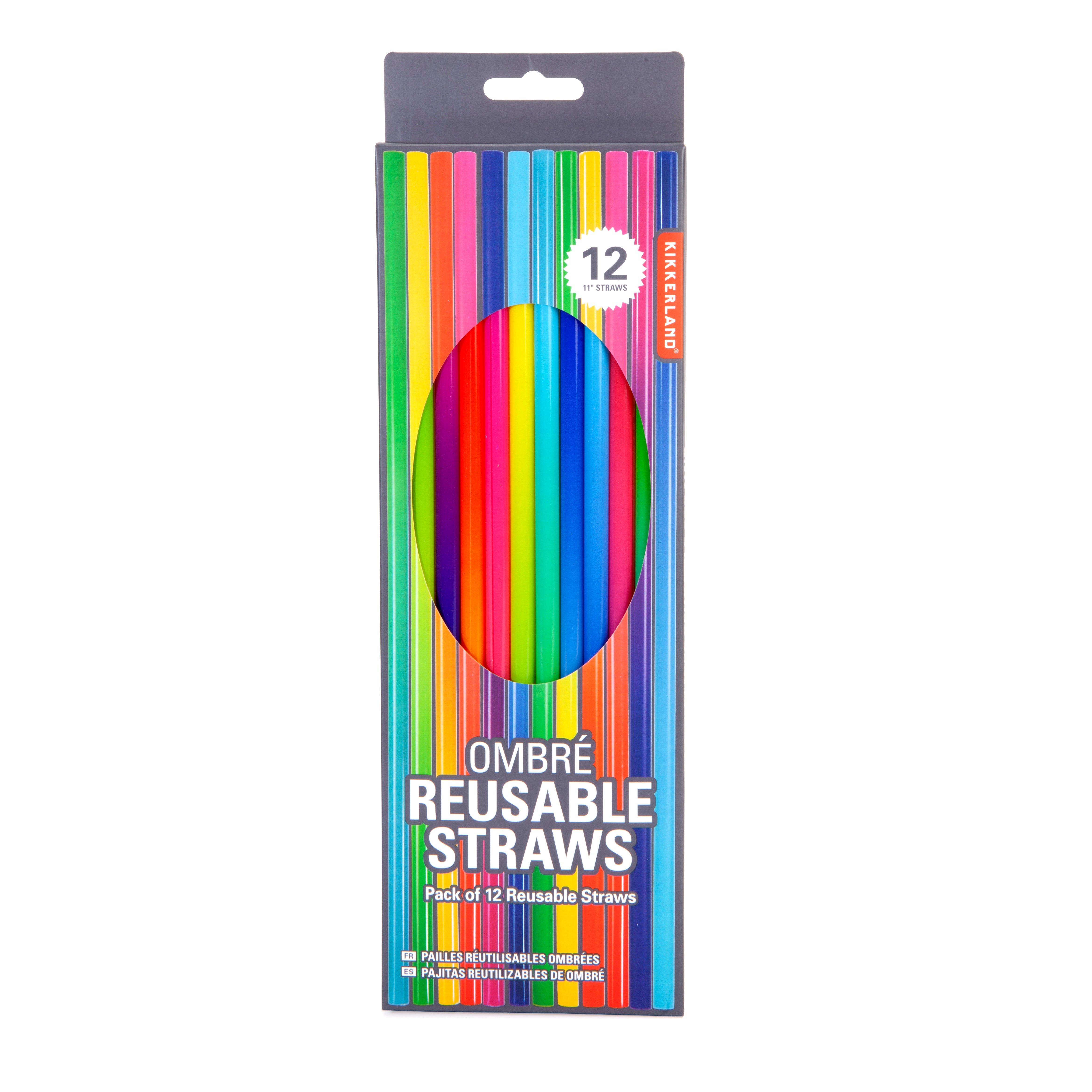 Reusable Plastic Straw Gradient - BIG & BELG