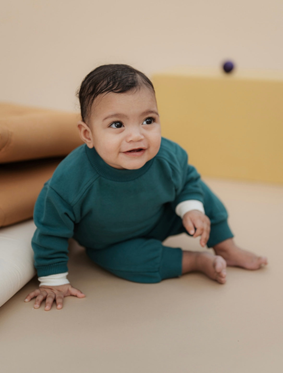 Sweatshirt pacific green