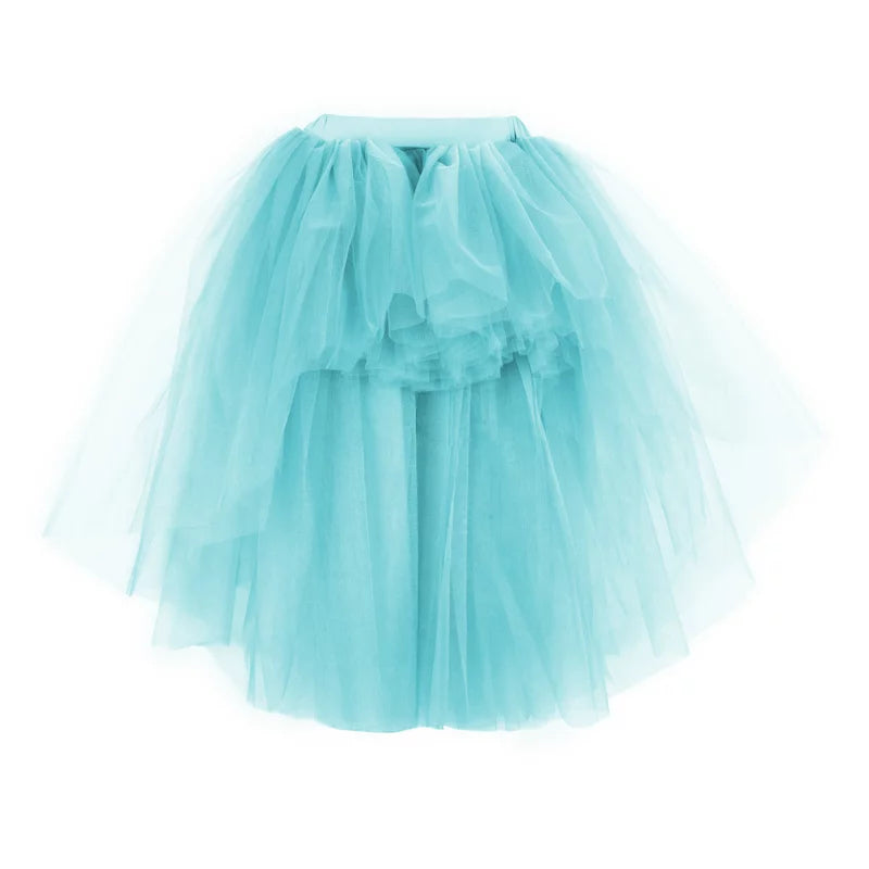 The long skirt tutu Blue