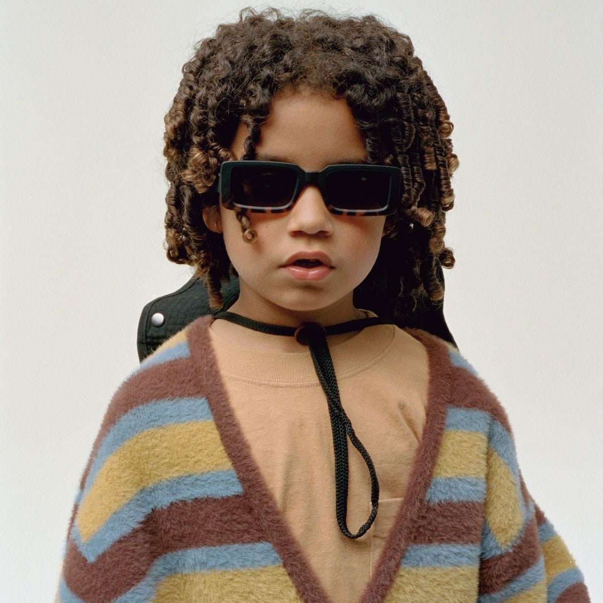 SUNGLASS JUNIOR - Malick 6-11y Havana - BIG & BELG