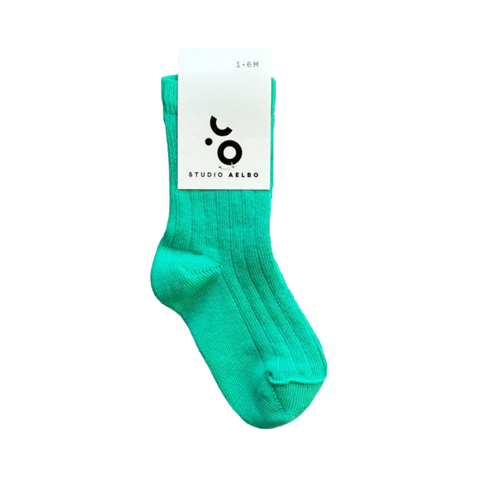 Rib Socks Sea Green - BIG & BELG