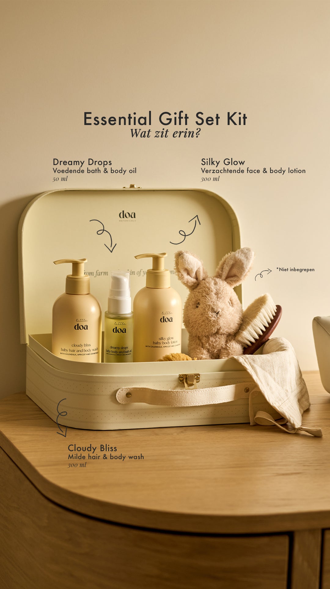 The Essential Gift Set Apricot