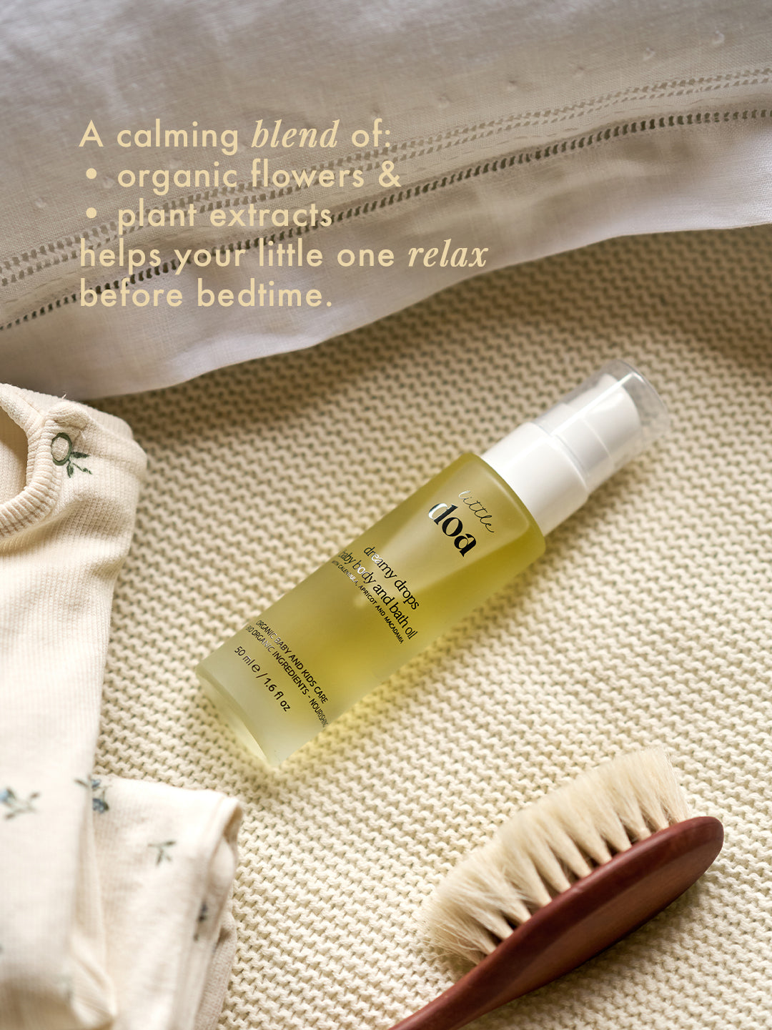 dreamy drops - organic baby body and bath oil
