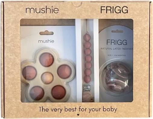 Mushie x Frigg Giftbox Pink