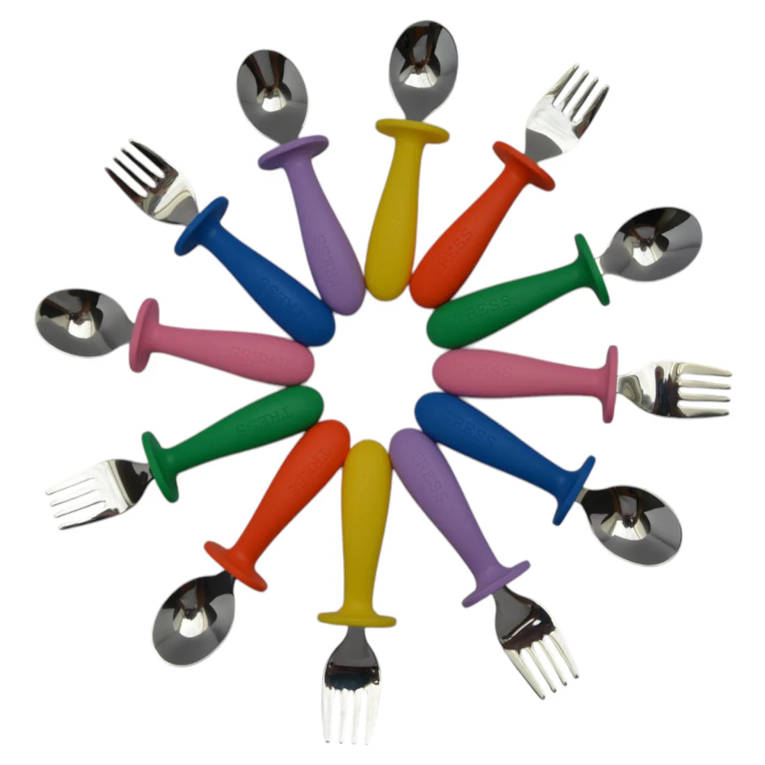 The spoon & fork orange - BIG & BELG