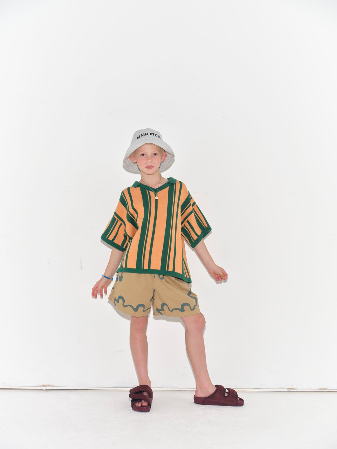 Woven Short - Incense Printed Twill - BIG & BELG