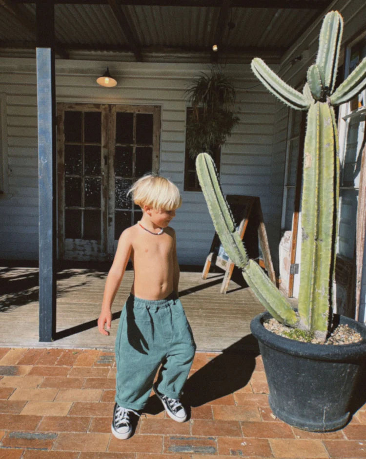 wren pant forest green