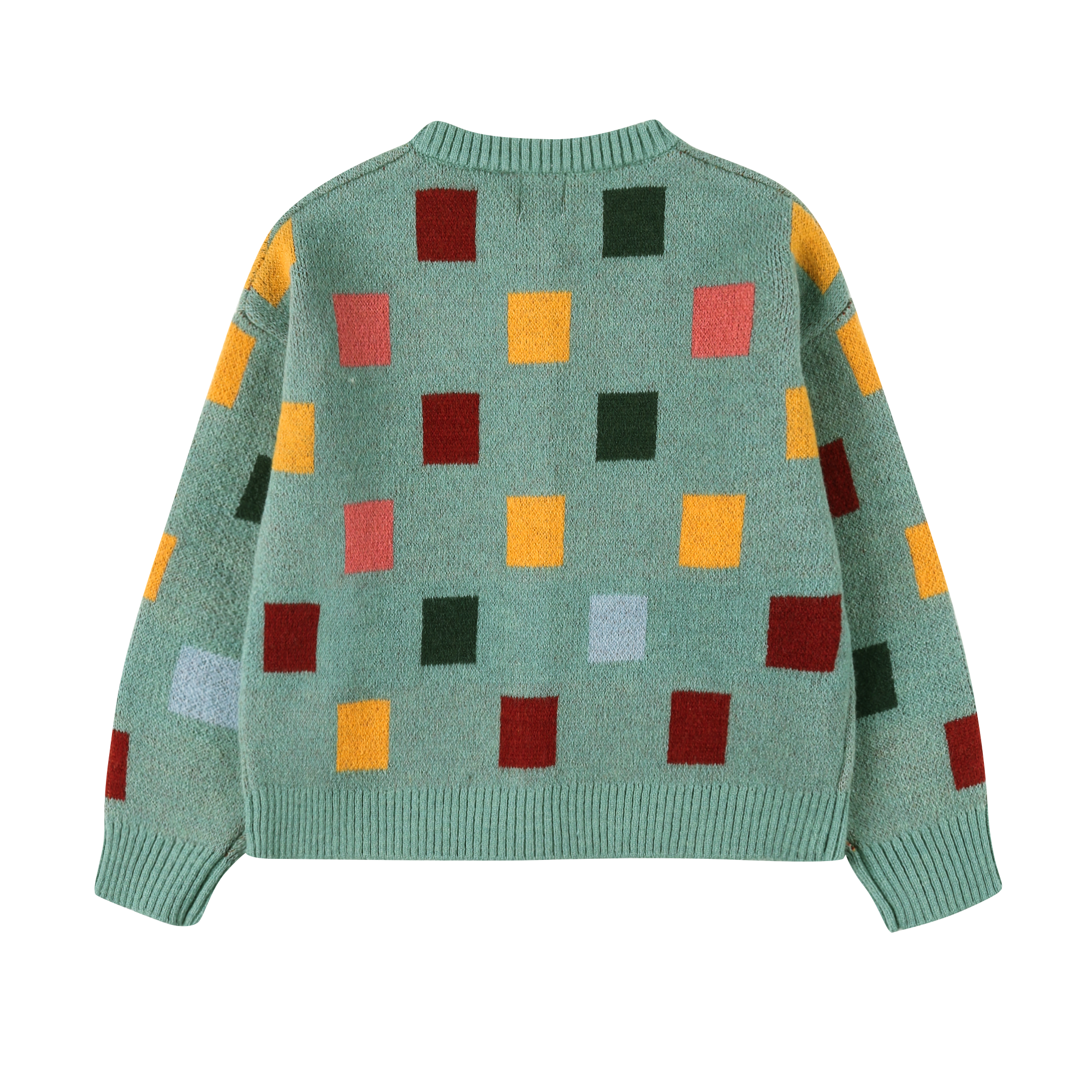 Square Block Cardigan - BIG & BELG