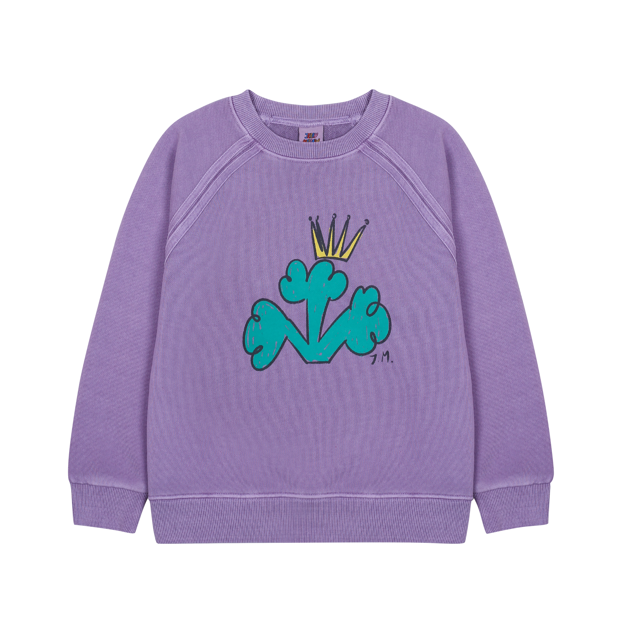 Broccoli Pigment Sweatshirt - BIG & BELG