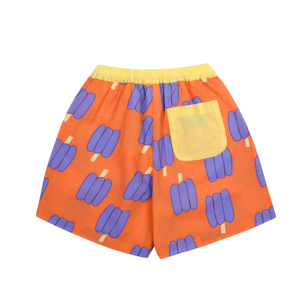Bell Pepper Seersucker Shorts