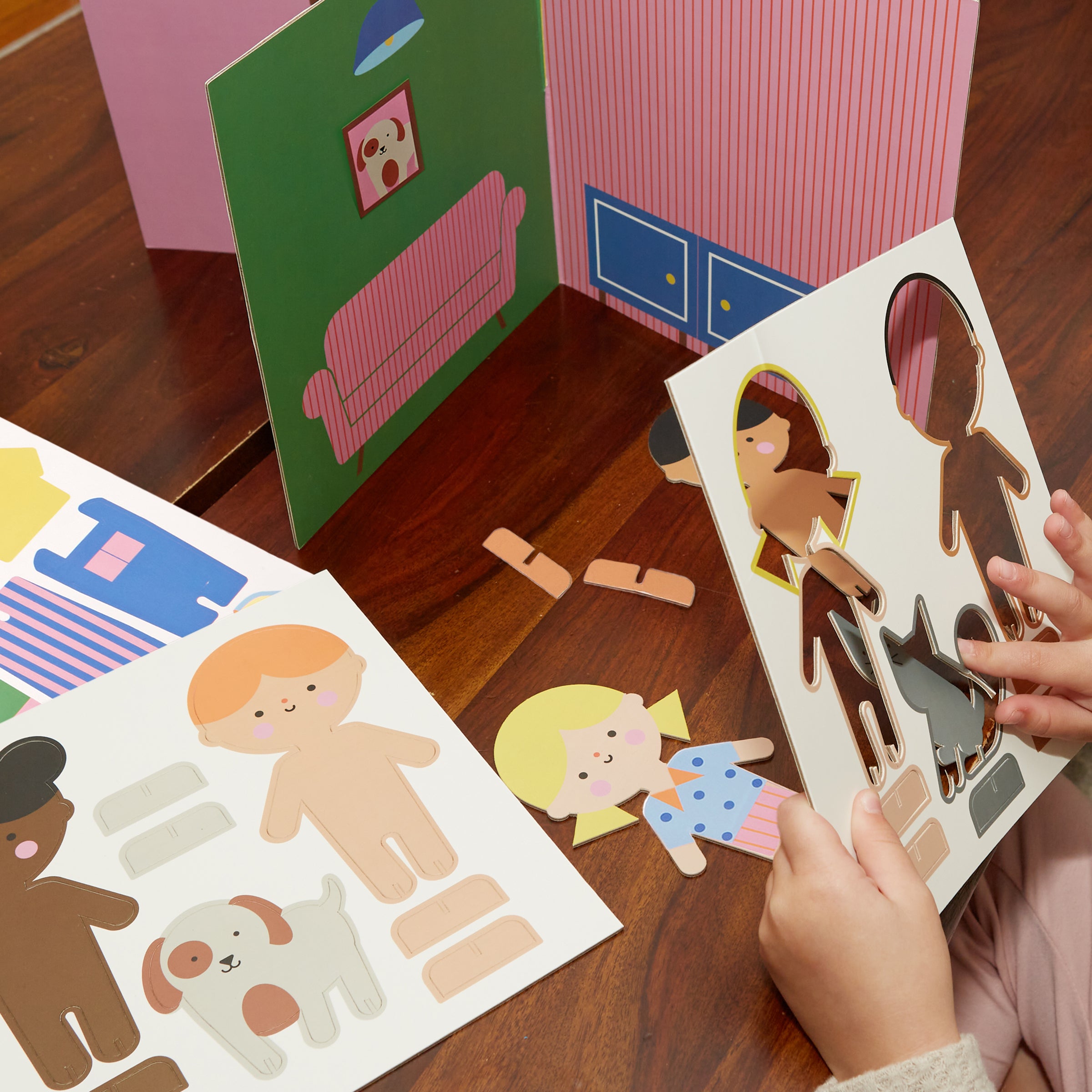 MAKE, STICK & PLAY-AT MY HOUSE - BIG & BELG