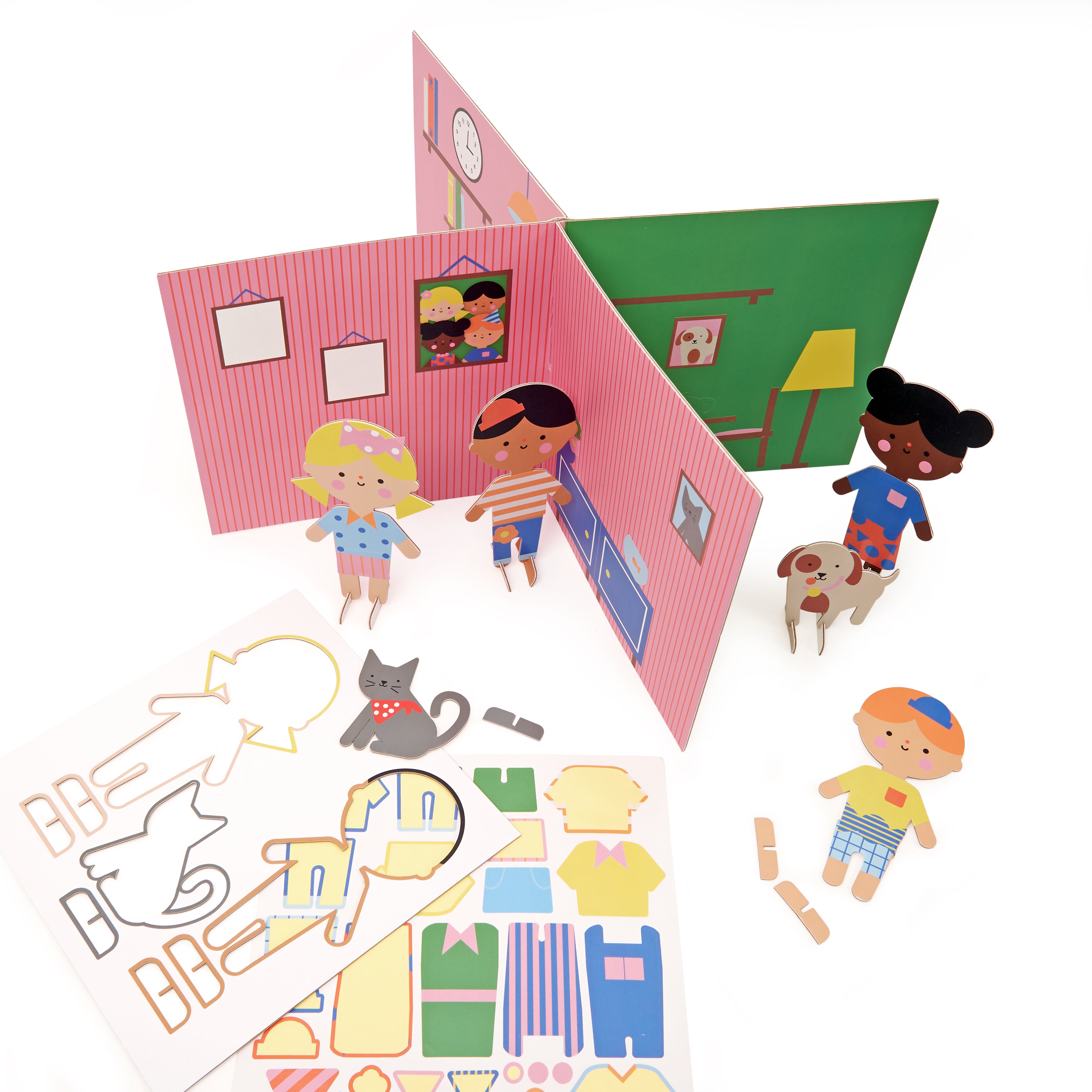 MAKE, STICK & PLAY-AT MY HOUSE - BIG & BELG