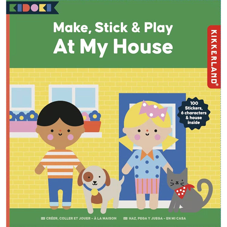 MAKE, STICK & PLAY-AT MY HOUSE - BIG & BELG