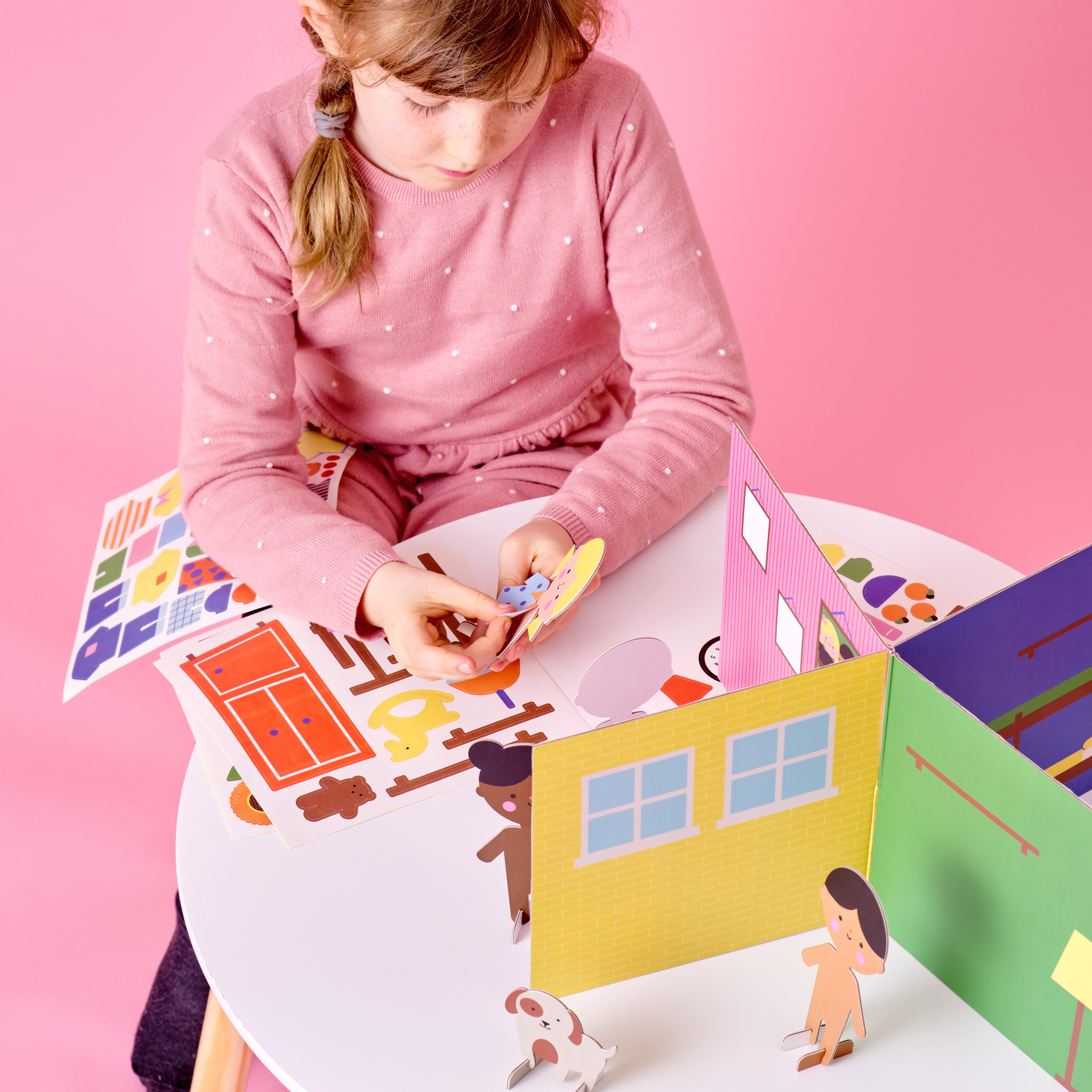 MAKE, STICK & PLAY-AT MY HOUSE - BIG & BELG