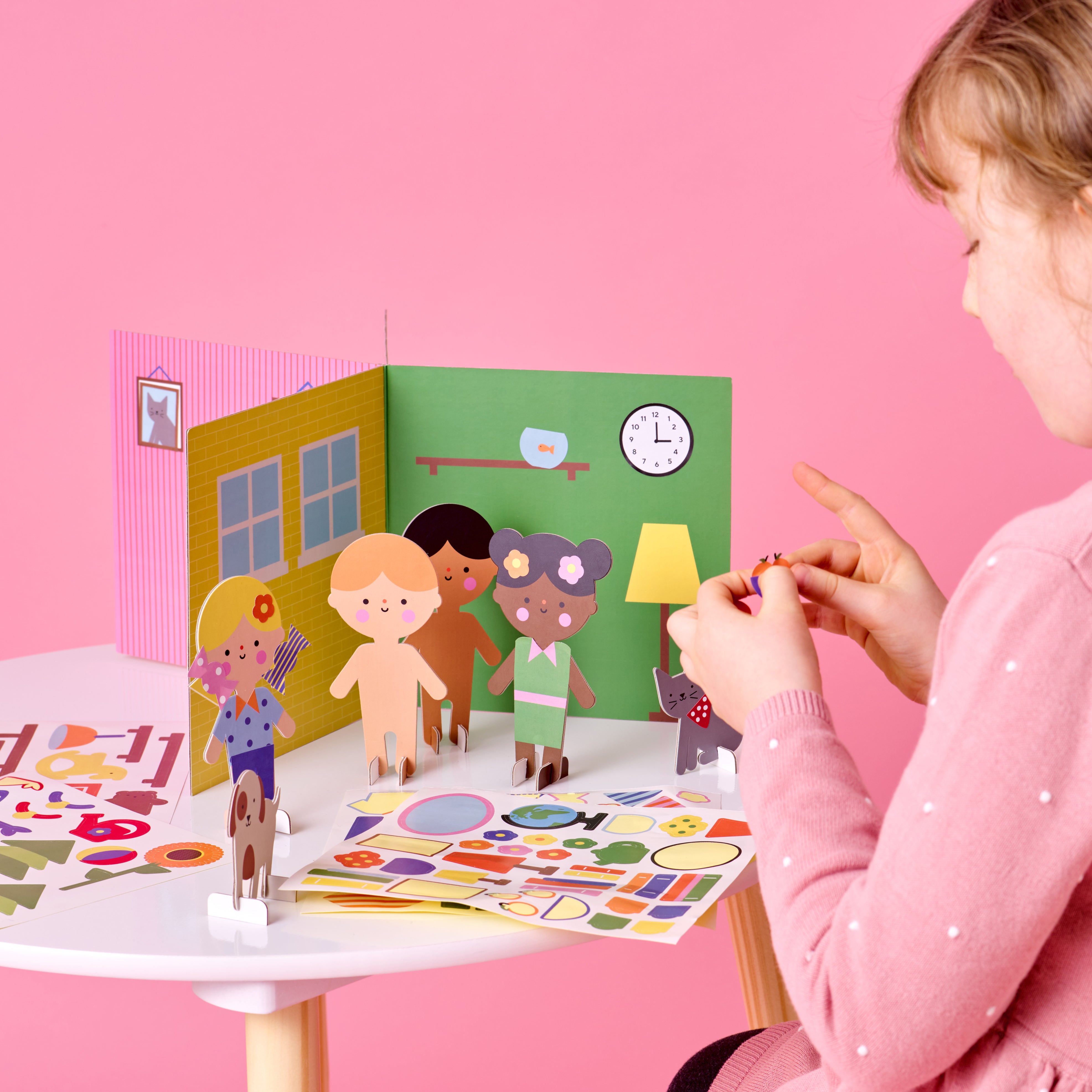 MAKE, STICK & PLAY-AT MY HOUSE - BIG & BELG