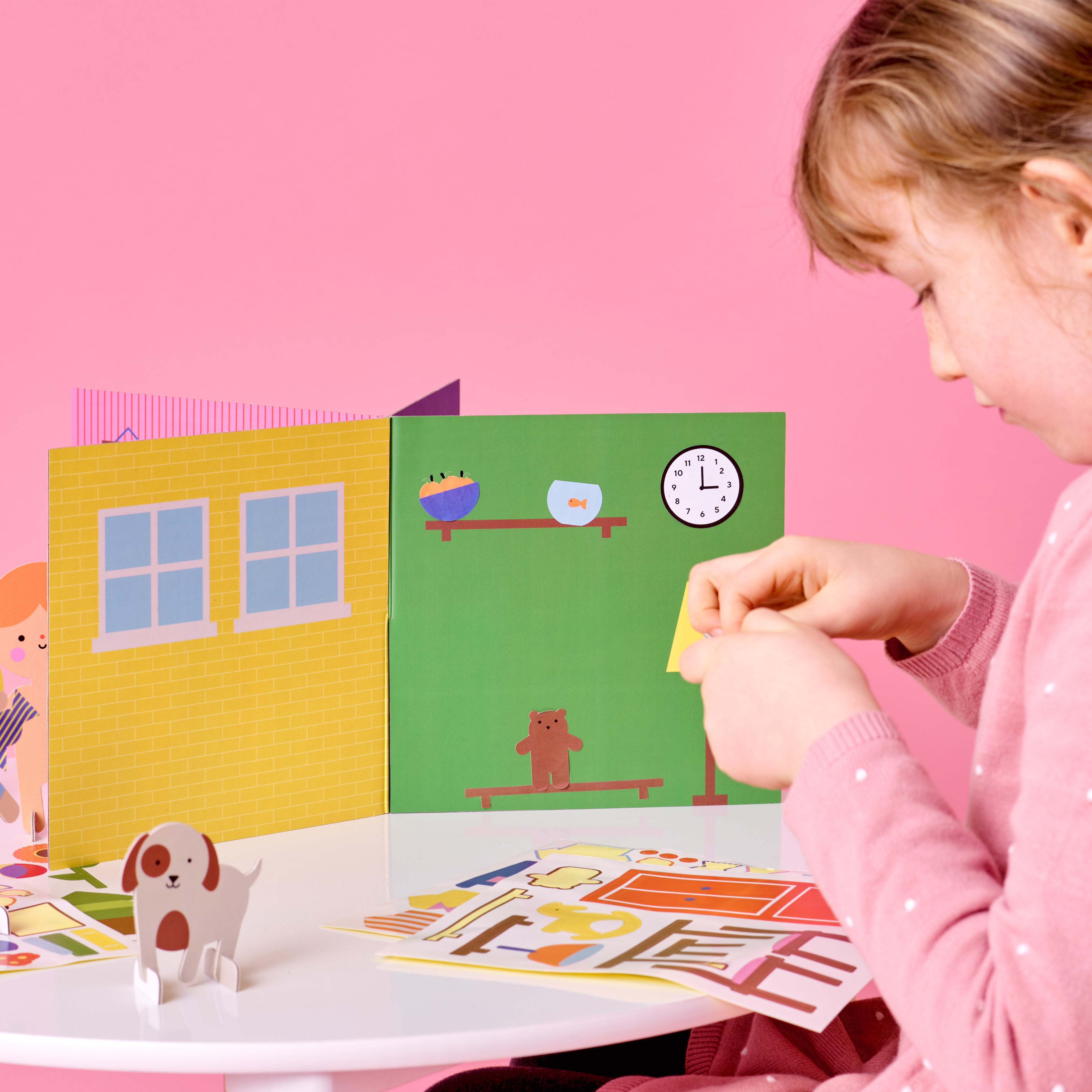 MAKE, STICK & PLAY-AT MY HOUSE - BIG & BELG