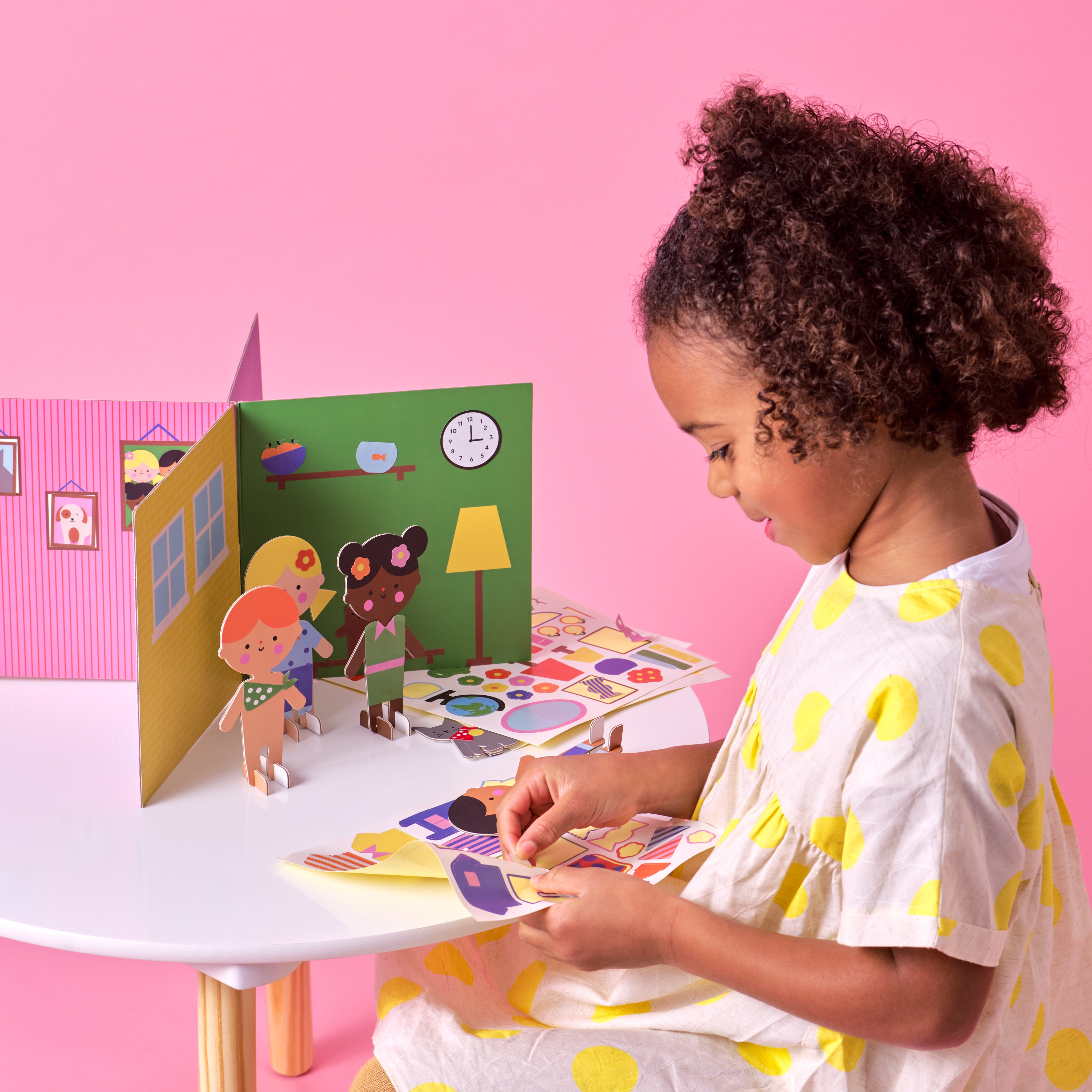 MAKE, STICK & PLAY-AT MY HOUSE - BIG & BELG