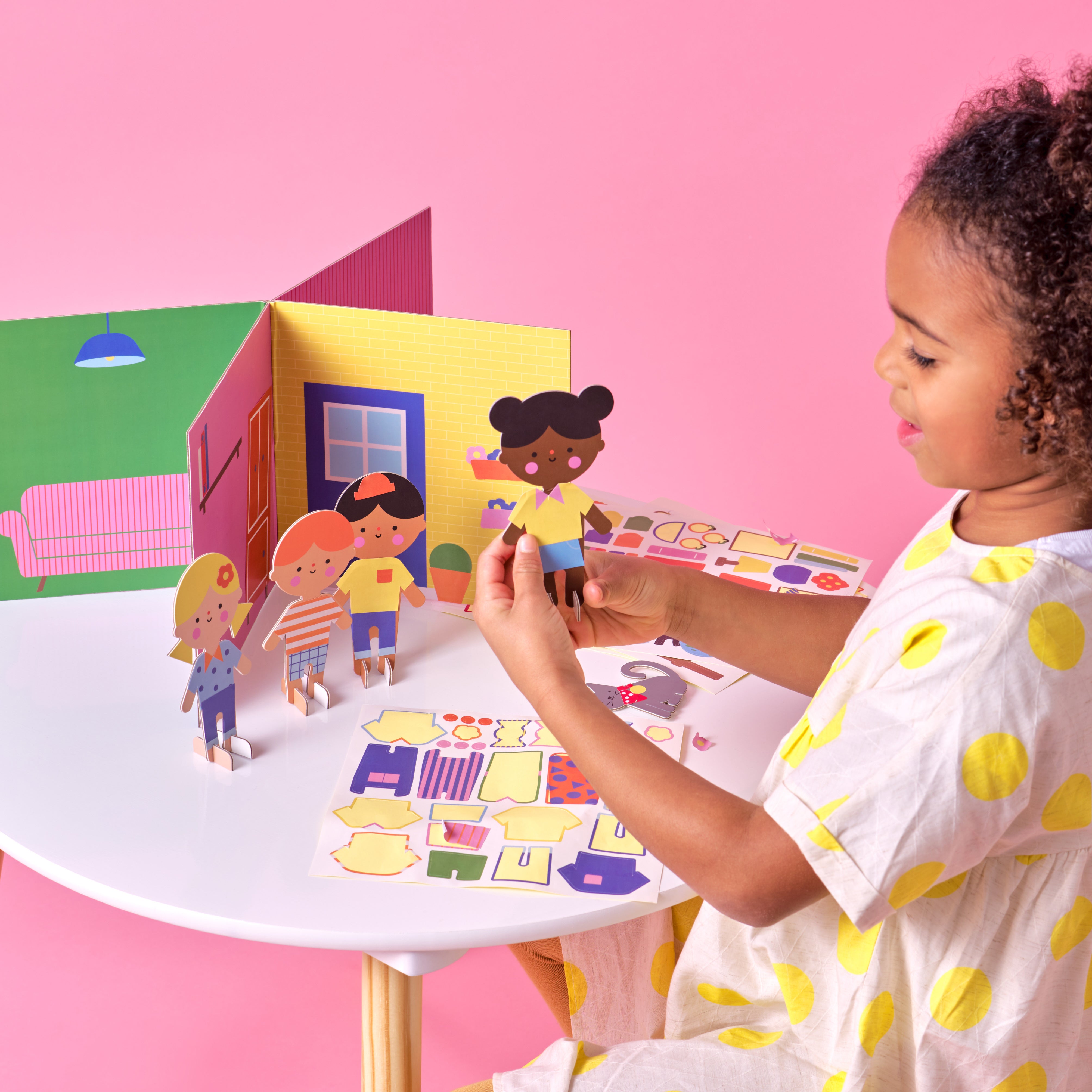 MAKE, STICK & PLAY-AT MY HOUSE - BIG & BELG