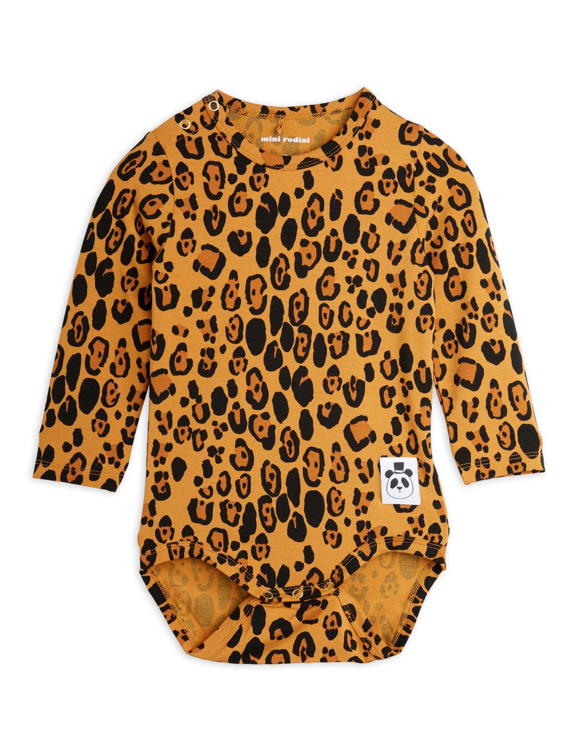 Basic leopard longsleeve body - BIG & BELG