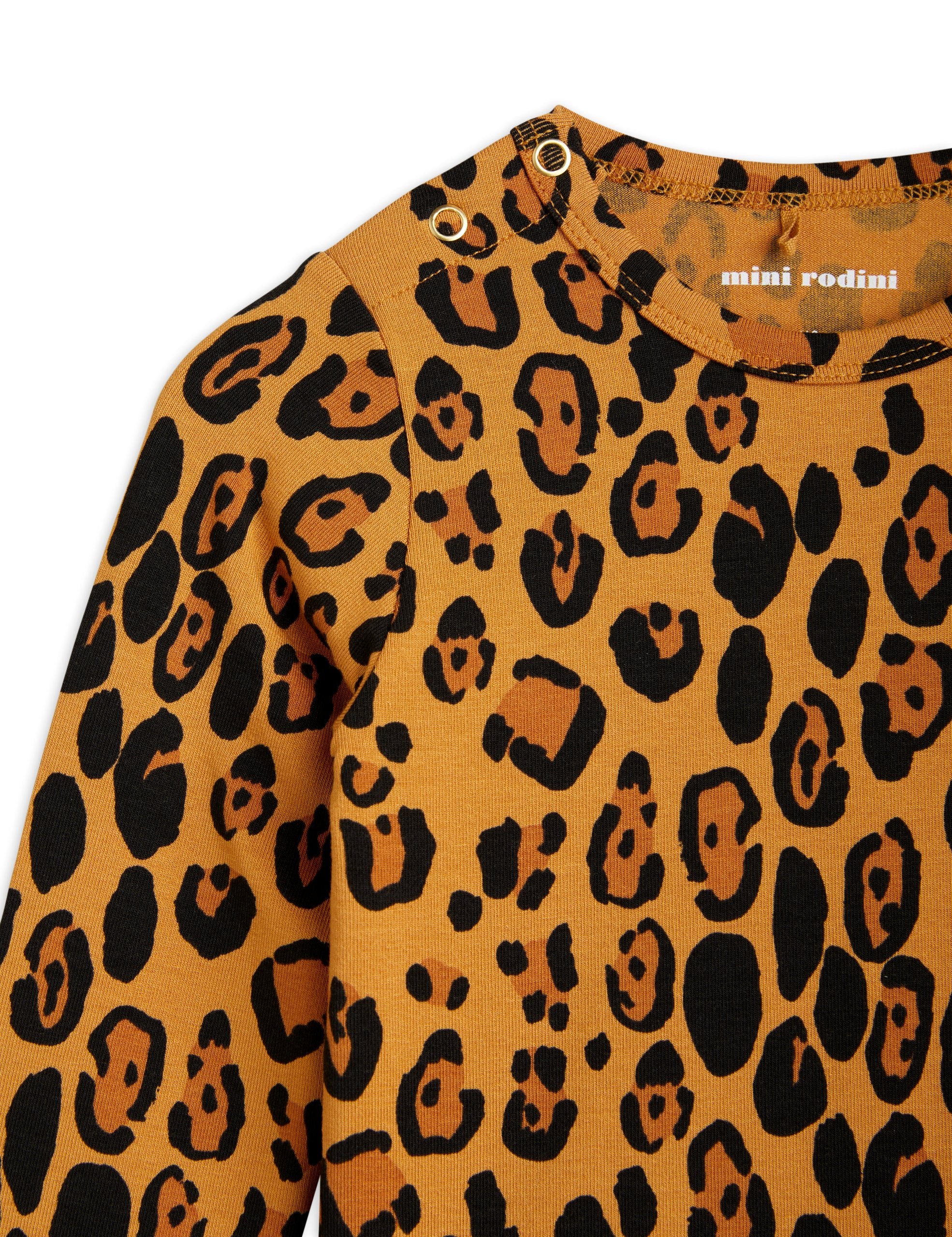 Basic leopard longsleeve body - BIG & BELG